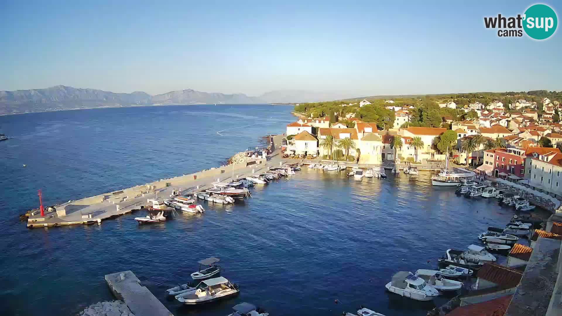 Webcam Sutivan Panorama – Live View from Brač Island