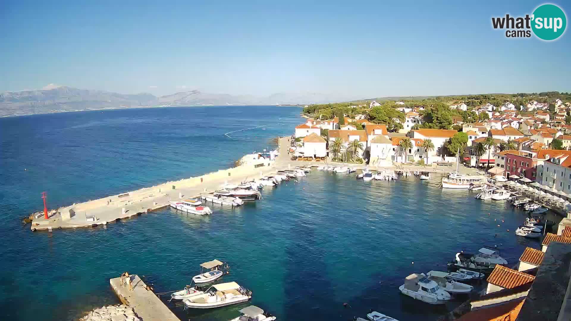 Webcam Sutivan Panorama – Live View from Brač Island