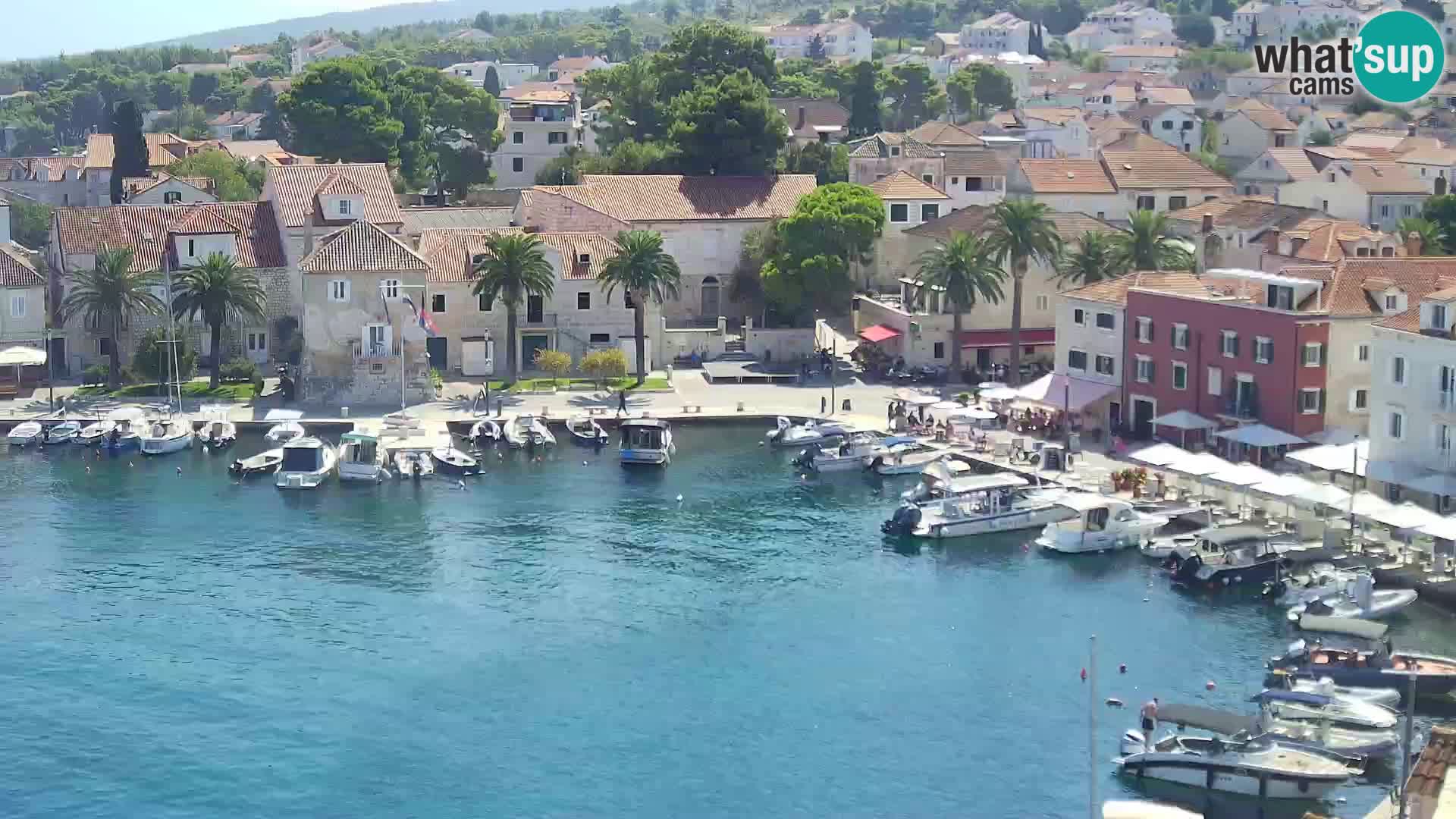 Web kamera Sutivan panorama – Pogled uživo s otoka Brača