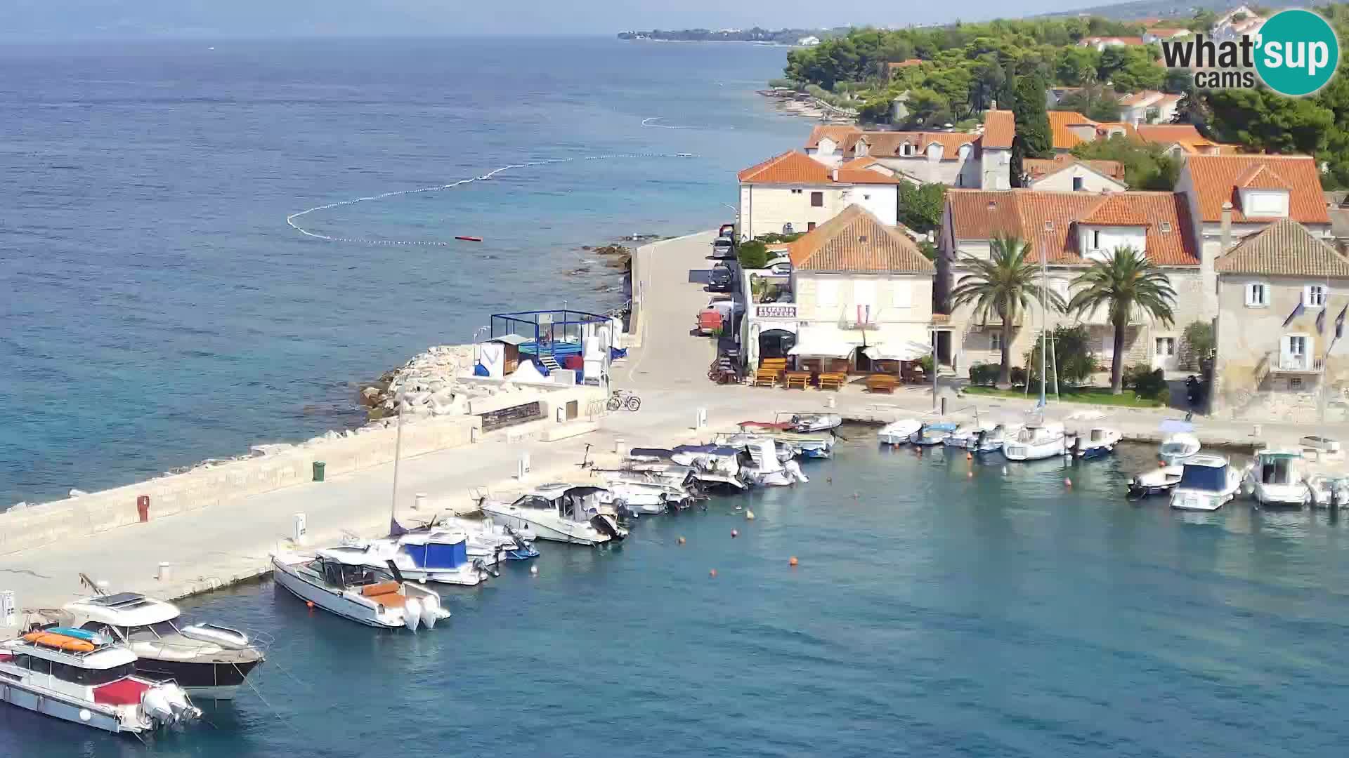Webcam Sutivan Panorama – Vue en direct depuis l’île de Brač