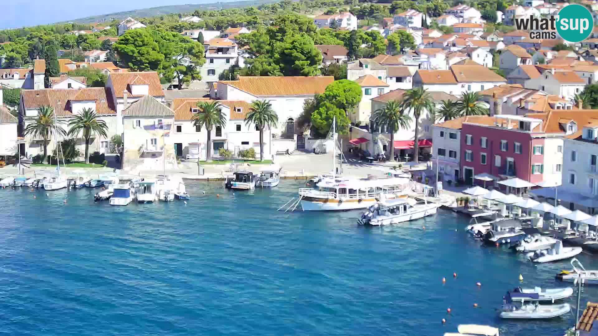 Web kamera Sutivan panorama – Pogled uživo s otoka Brača