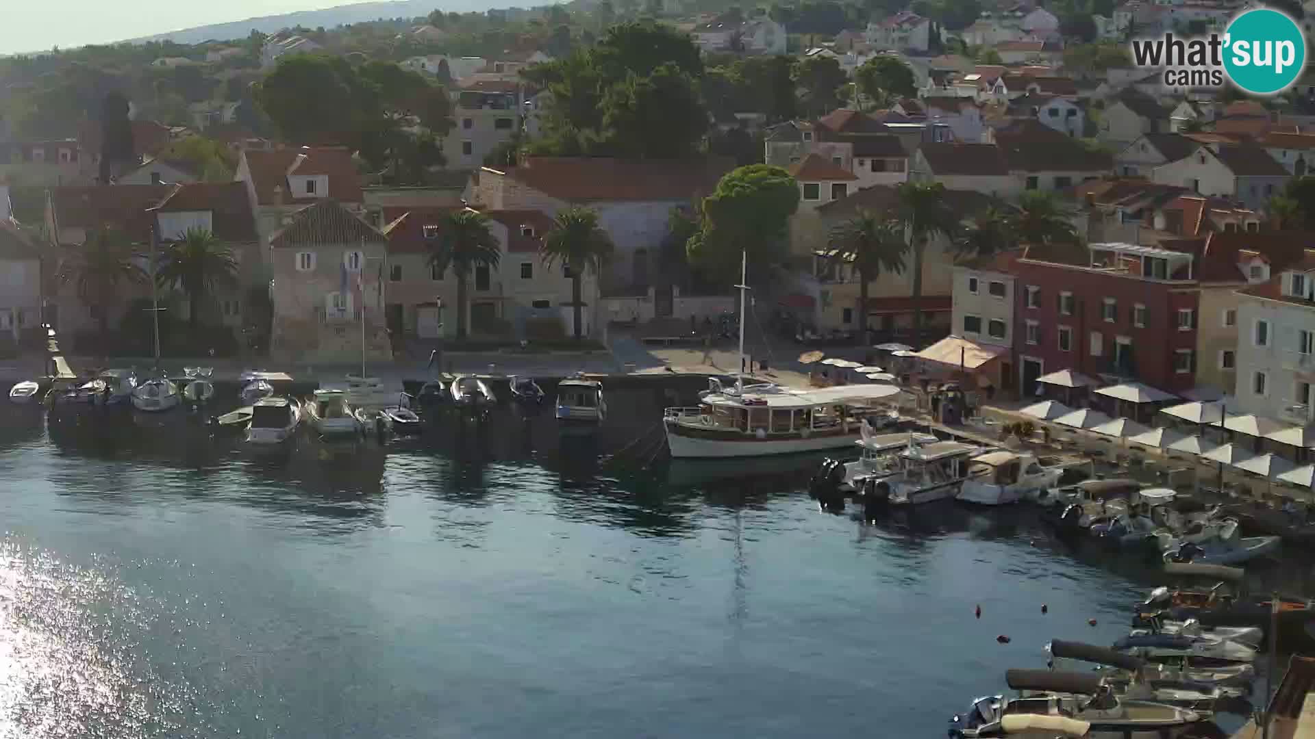 Webcam Sutivan Panorama – Vista en vivo desde la isla de Brač