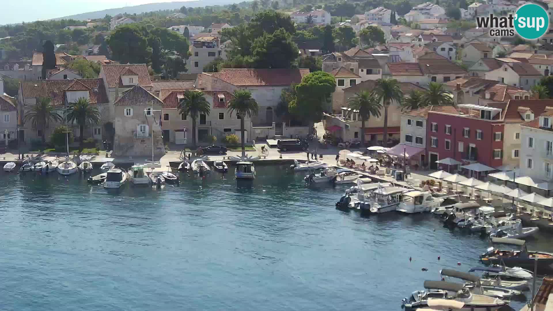 Webcam Sutivan Panorama – Vista en vivo desde la isla de Brač