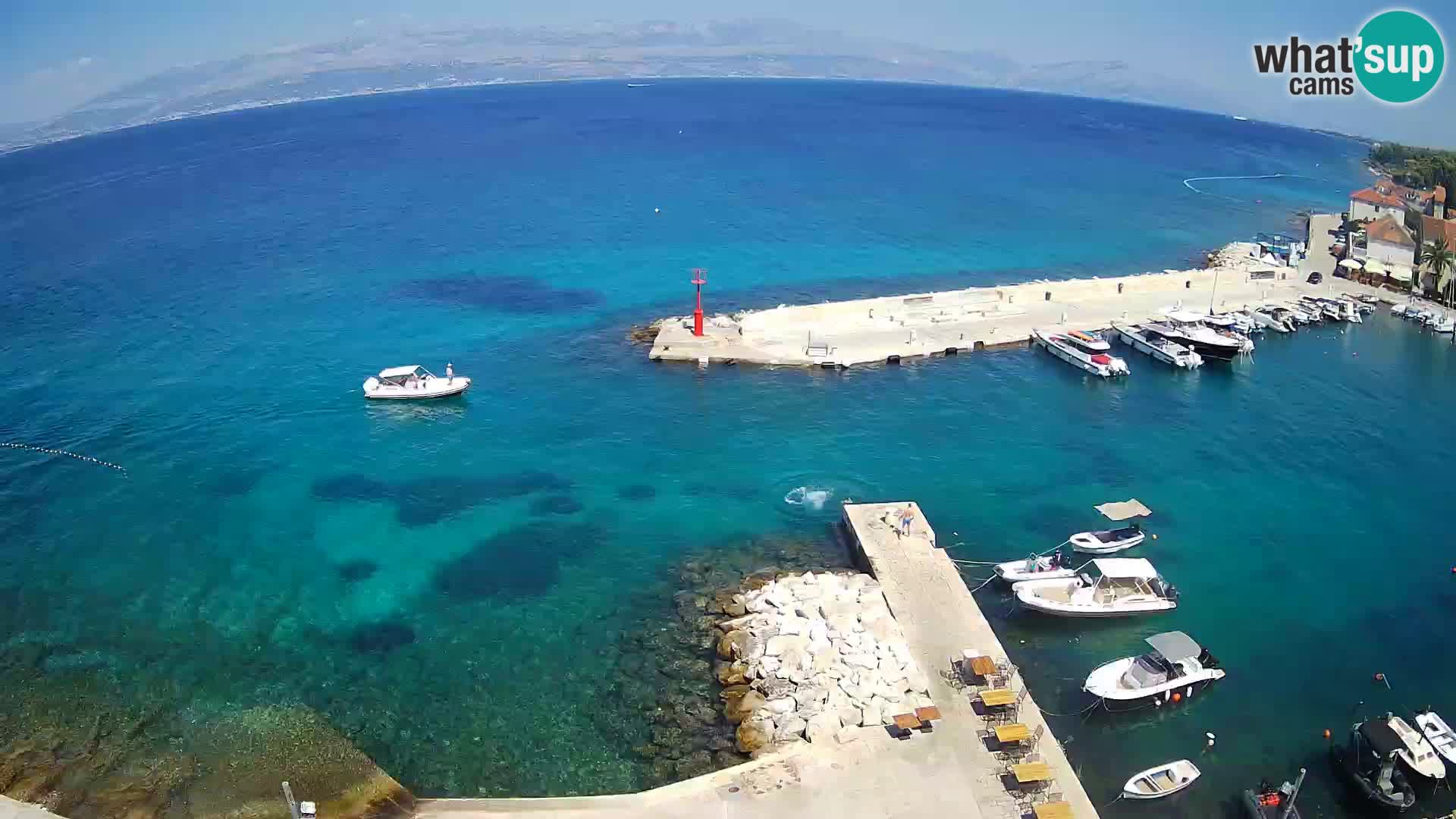 Webcam Sutivan Panorama – Vue en direct depuis l’île de Brač