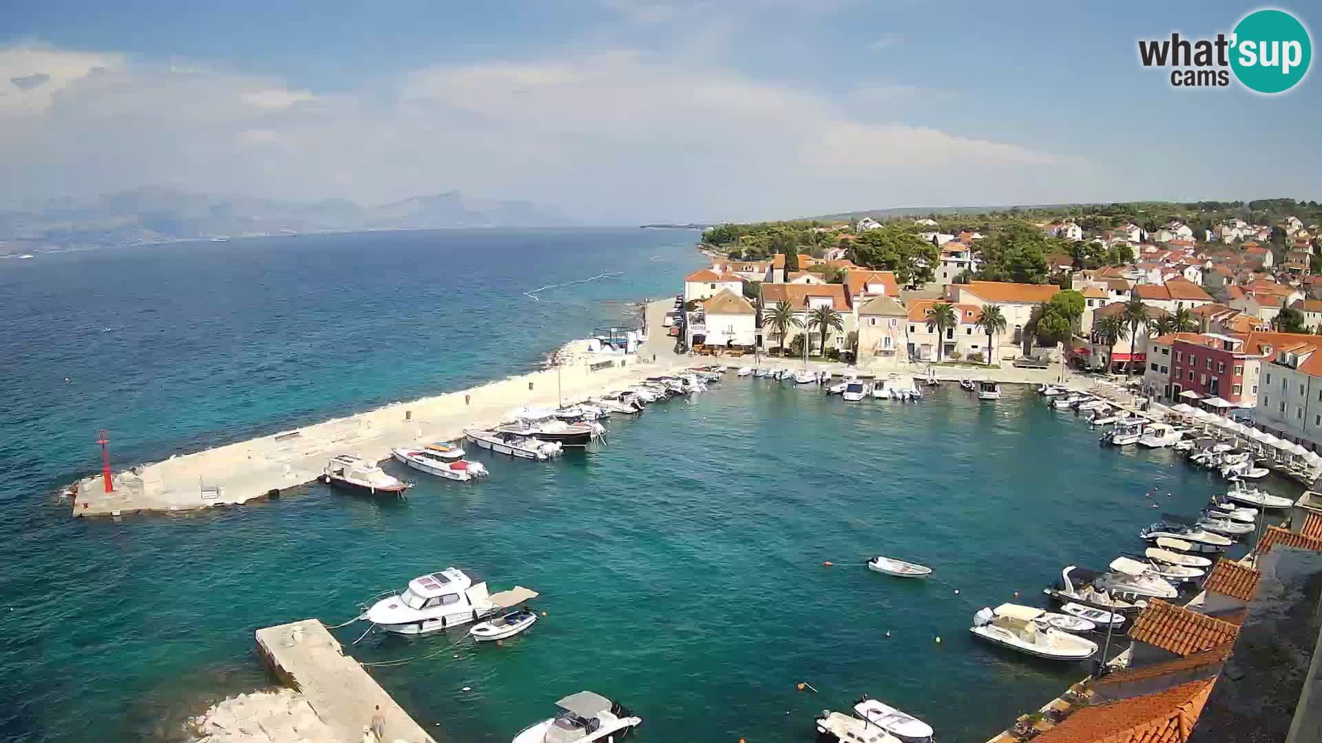 Webcam Sutivan Panorama – Vue en direct depuis l’île de Brač
