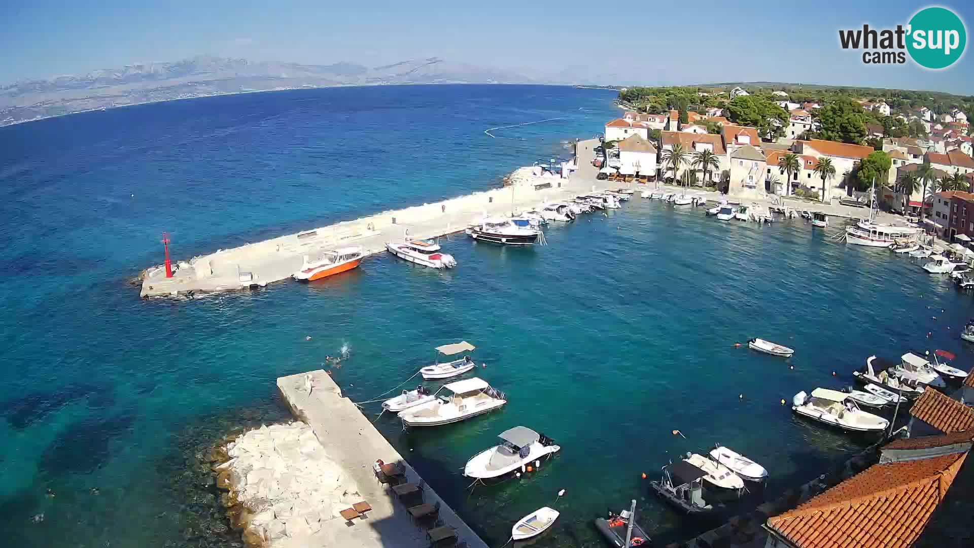 Webcam Sutivan Panorama – Live View from Brač Island