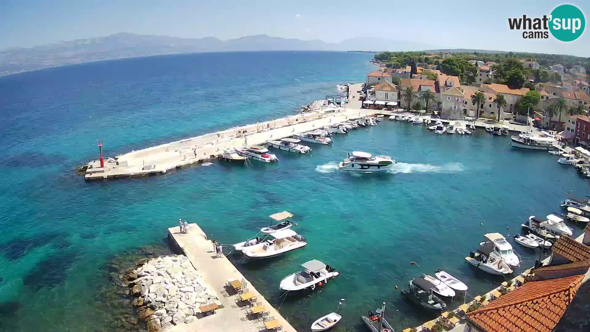 Webcam Sutivan Panorama – Live View from Brač Island