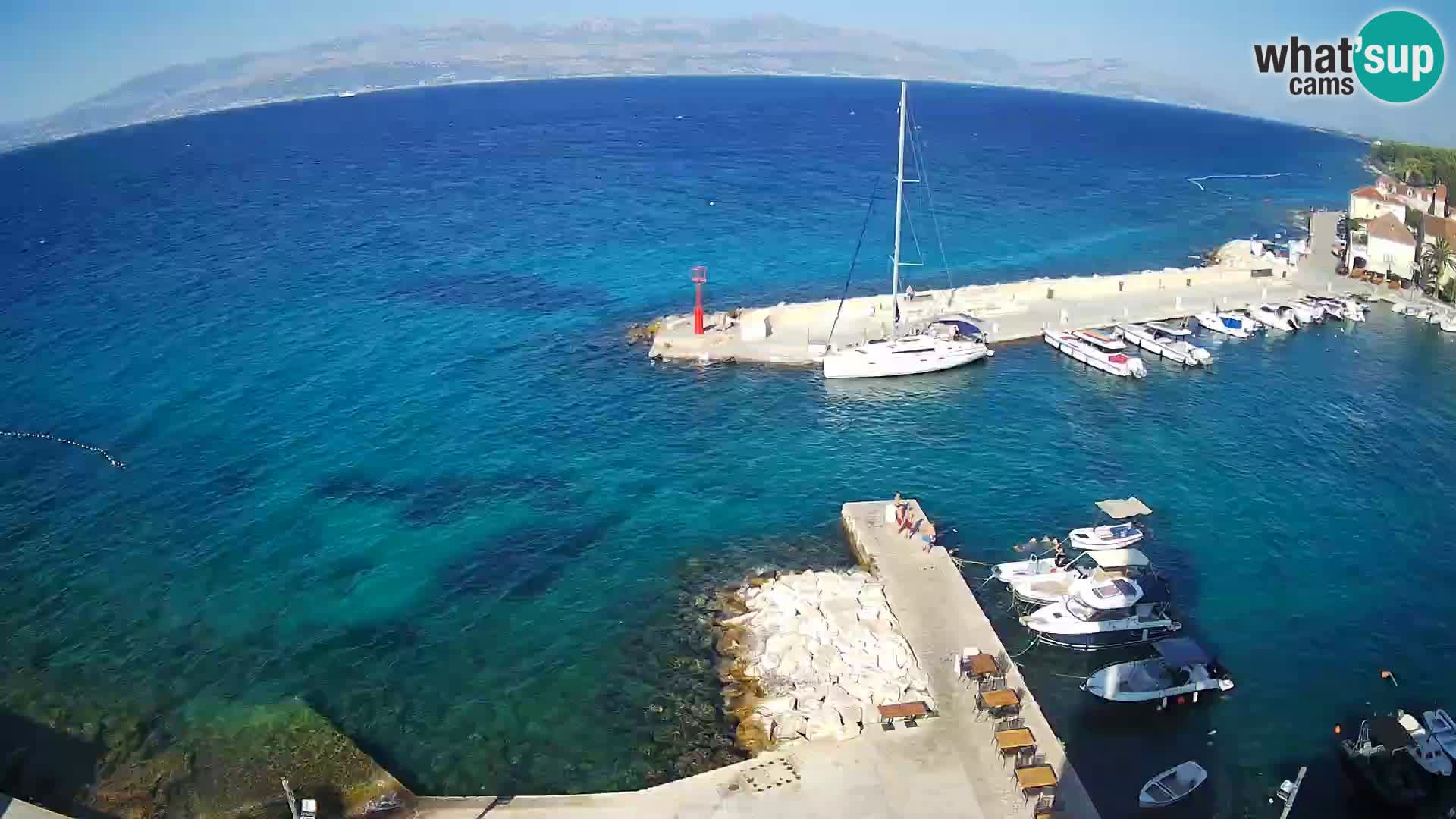 Webcam Sutivan Panorama – Liveblick von der Insel Brač