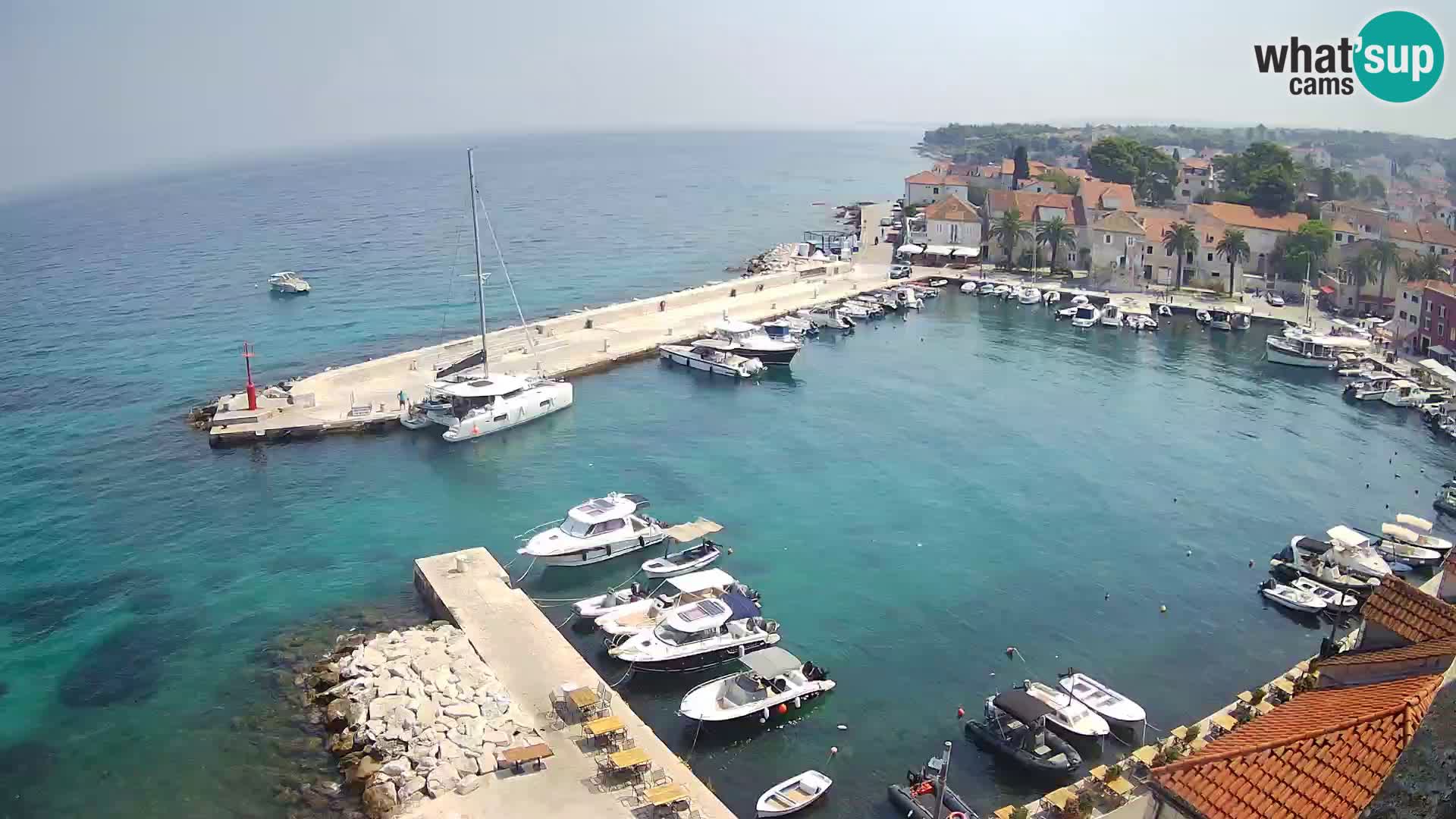Webcam Sutivan Panorama – Vue en direct depuis l’île de Brač