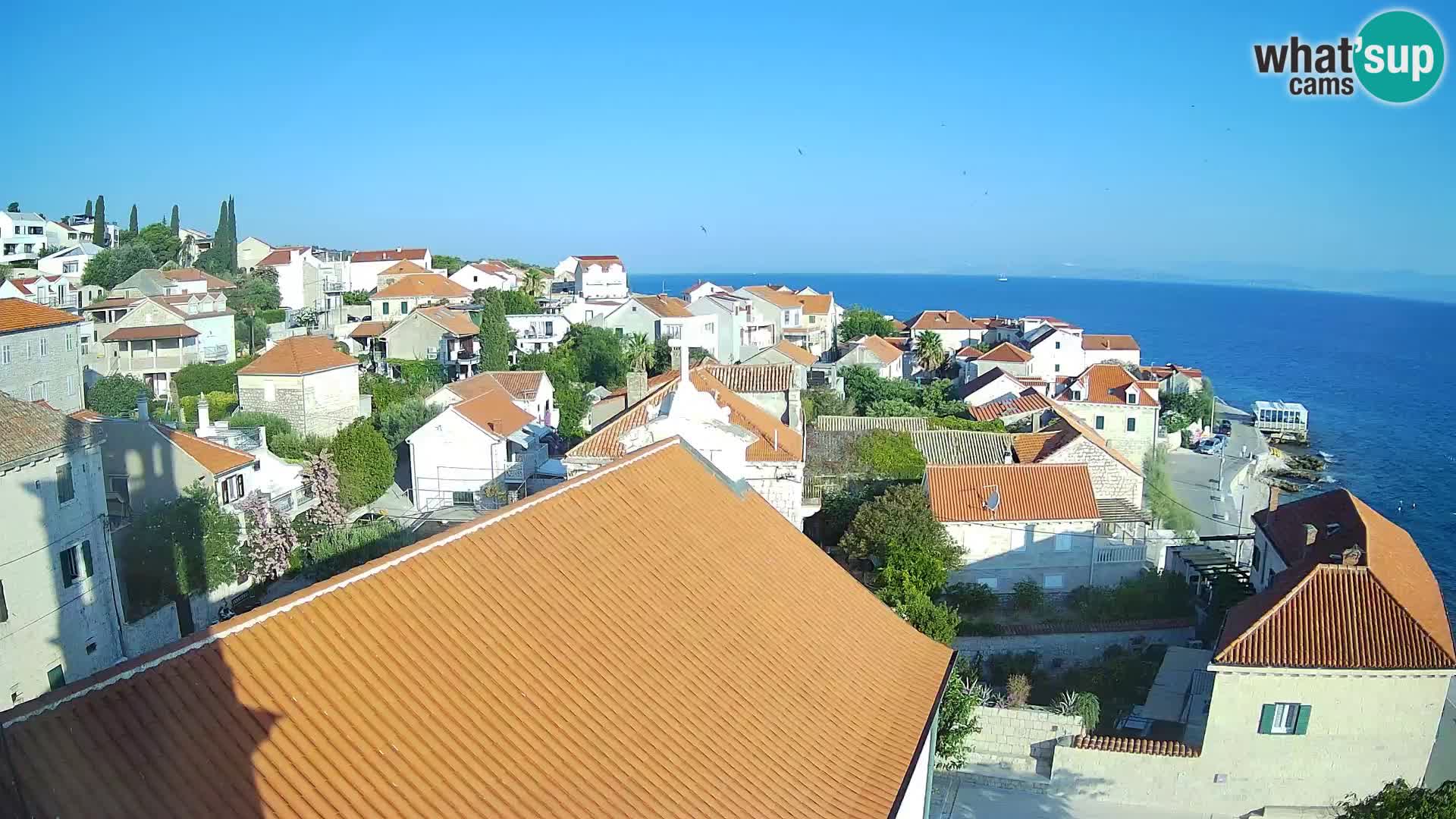 Webcam Sutivan Panorama – Liveblick von der Insel Brač