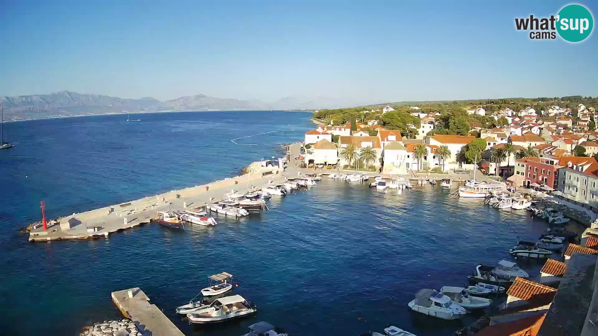 Webcam Sutivan Panorama – Vue en direct depuis l’île de Brač