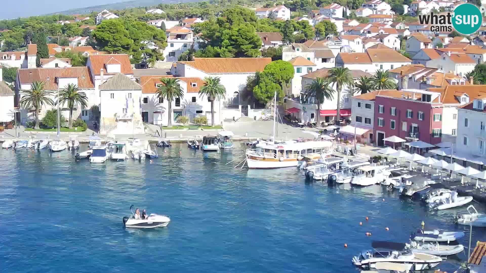 Webcam Sutivan Panorama – Vista en vivo desde la isla de Brač
