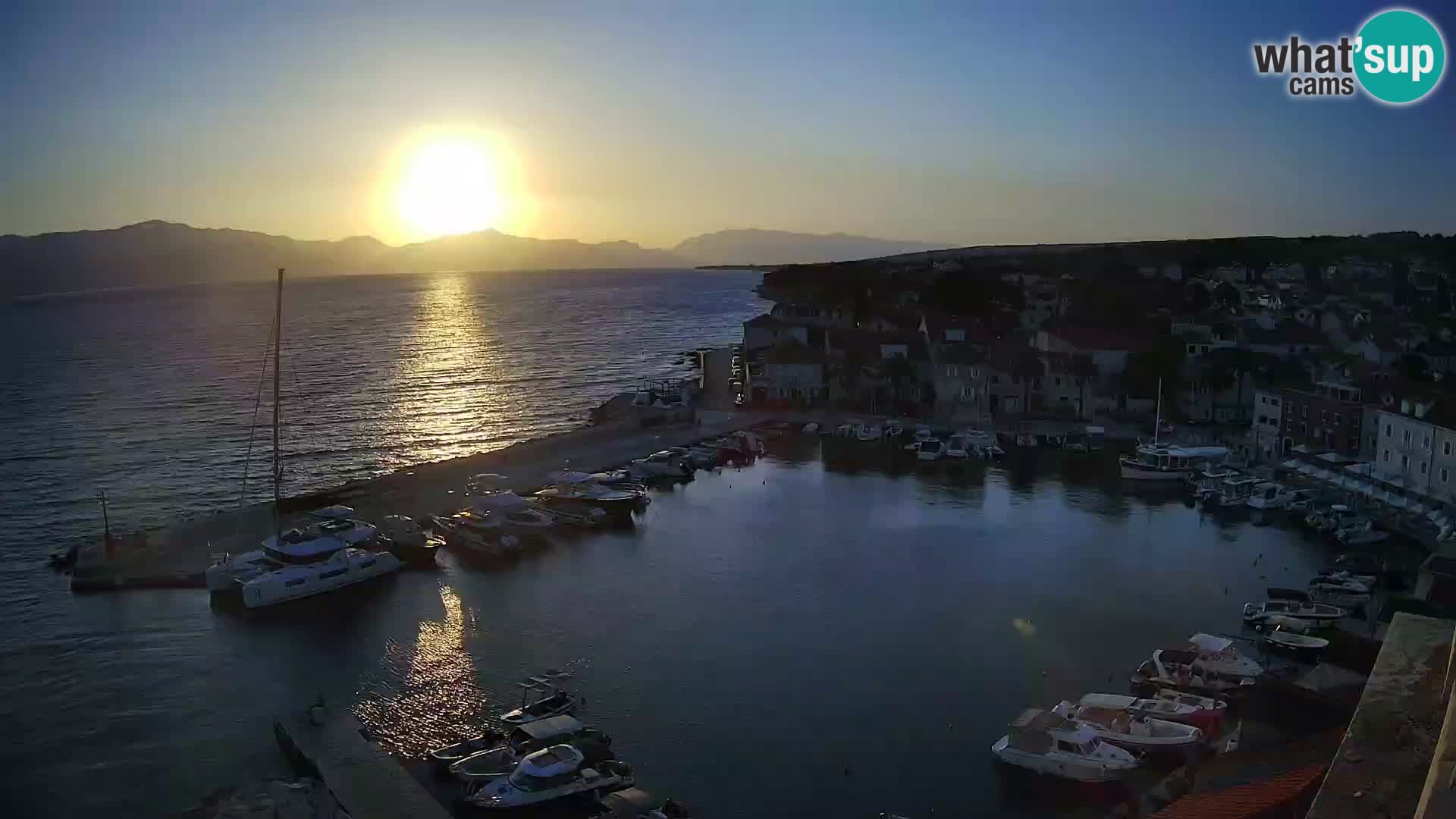 Webcam Sutivan Panorama – Liveblick von der Insel Brač