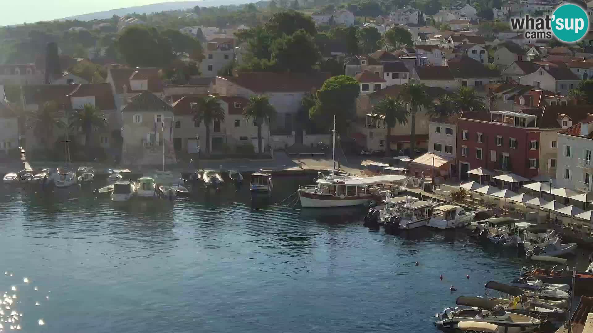 Webcam Sutivan Panorama – Vista en vivo desde la isla de Brač