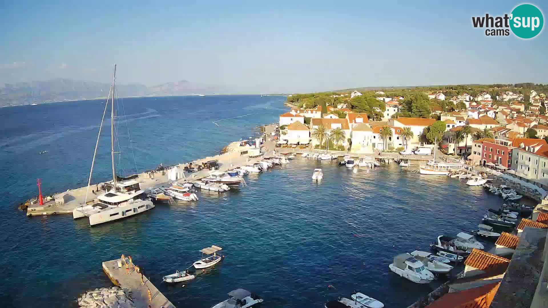 Webcam Sutivan Panorama – Vue en direct depuis l’île de Brač