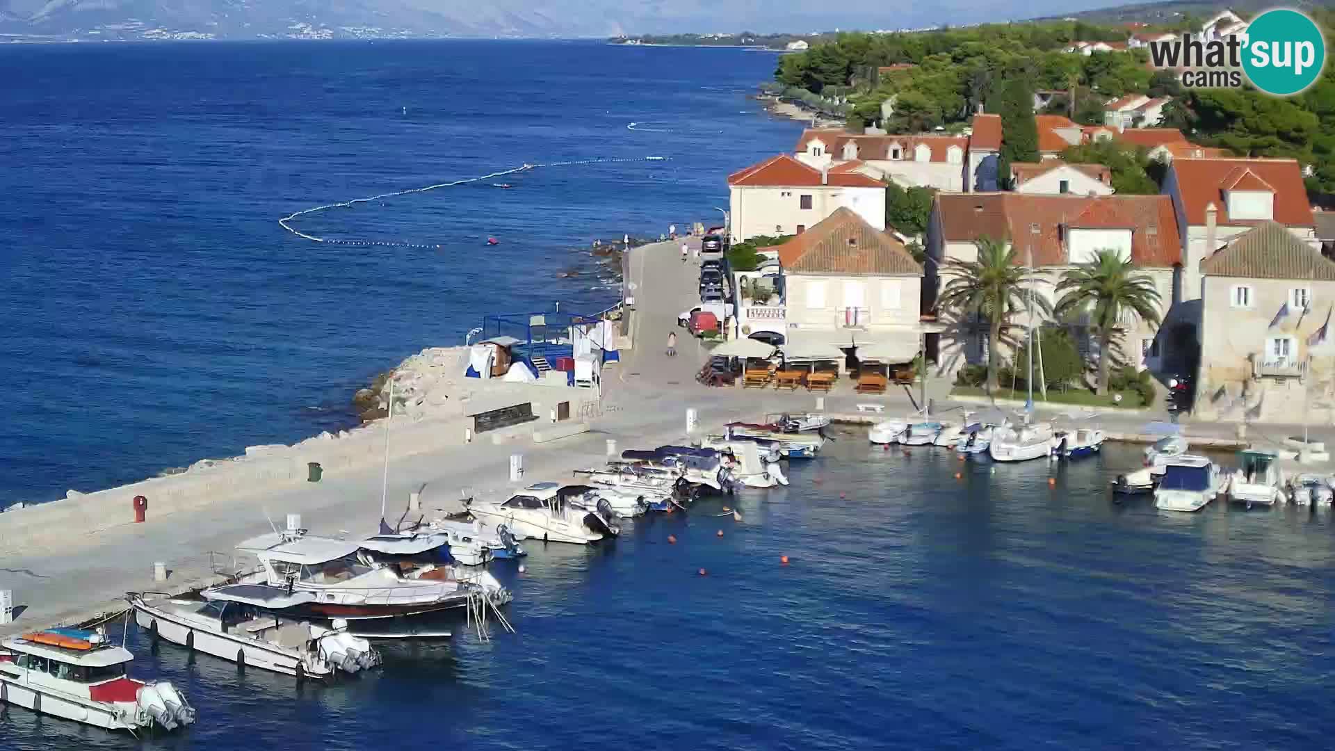 Webcam Sutivan Panorama – Vista en vivo desde la isla de Brač