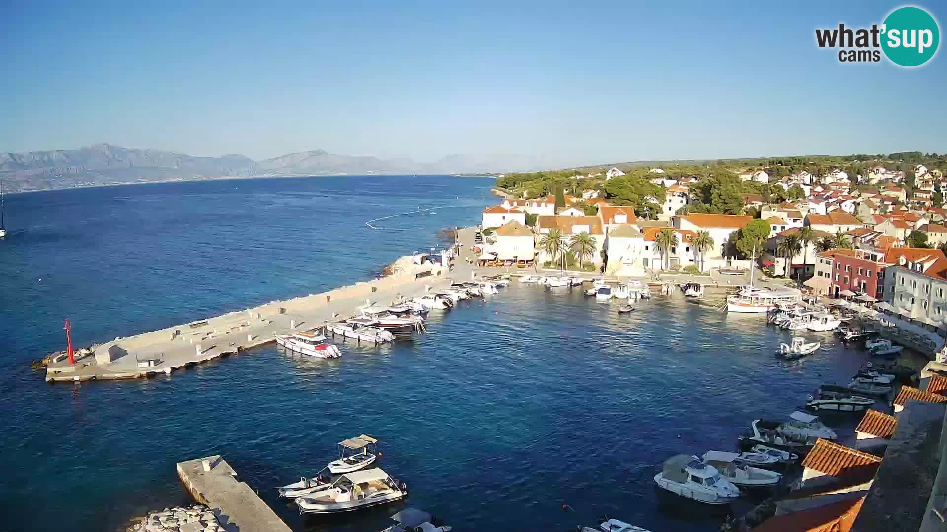 Webcam Sutivan Panorama – Liveblick von der Insel Brač