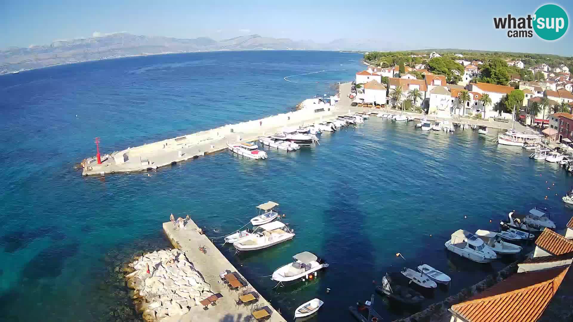 Webcam Sutivan Panorama – Live View from Brač Island