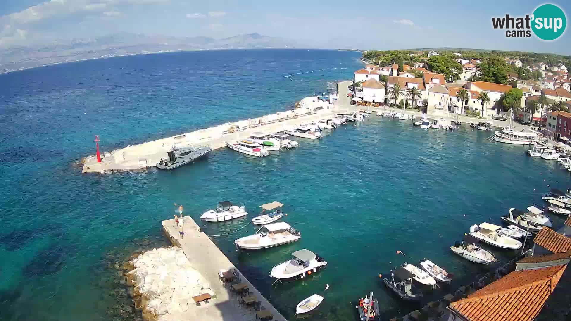 Webcam Sutivan Panorama – Liveblick von der Insel Brač