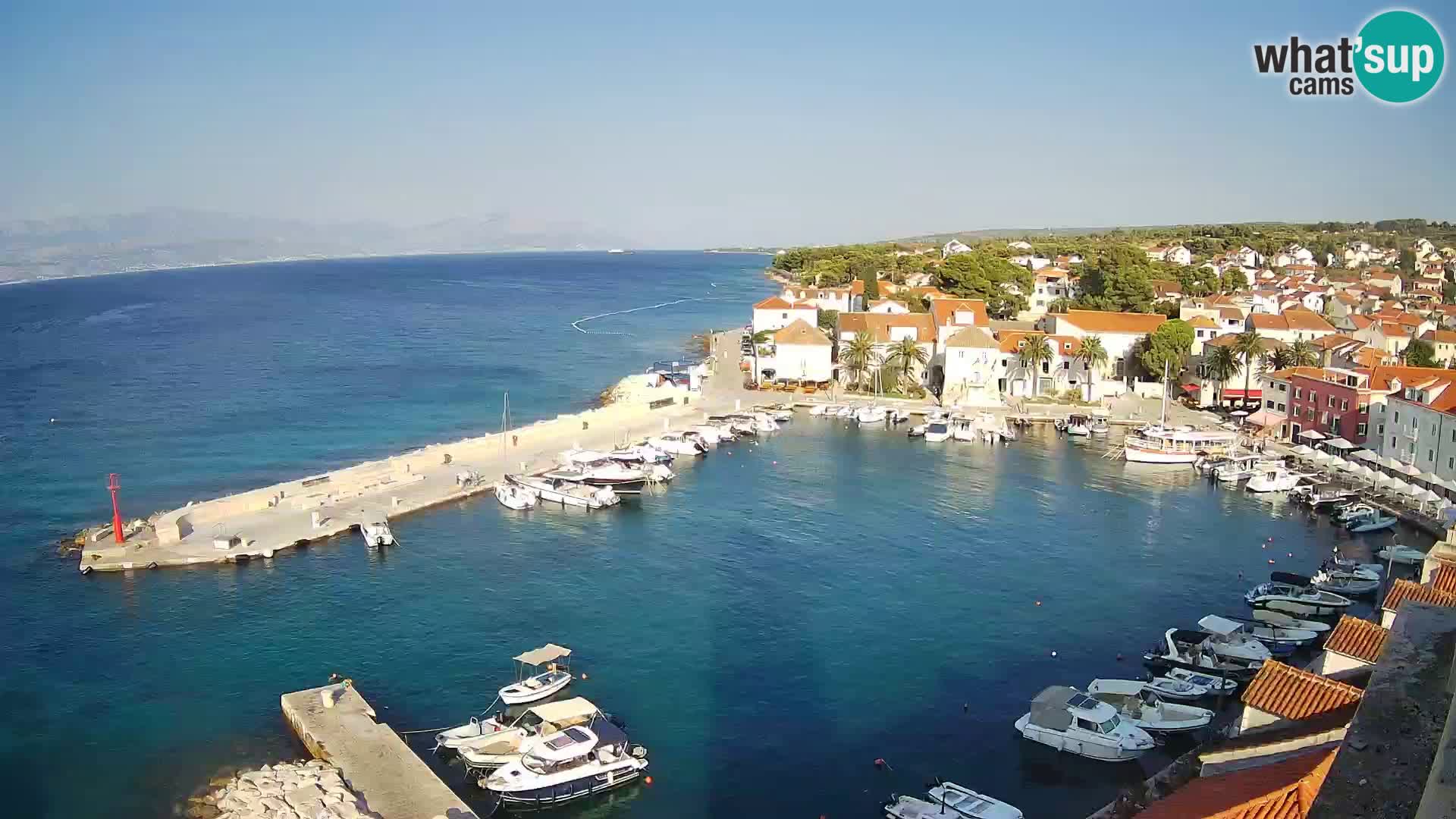 Webcam Sutivan Panorama – Liveblick von der Insel Brač