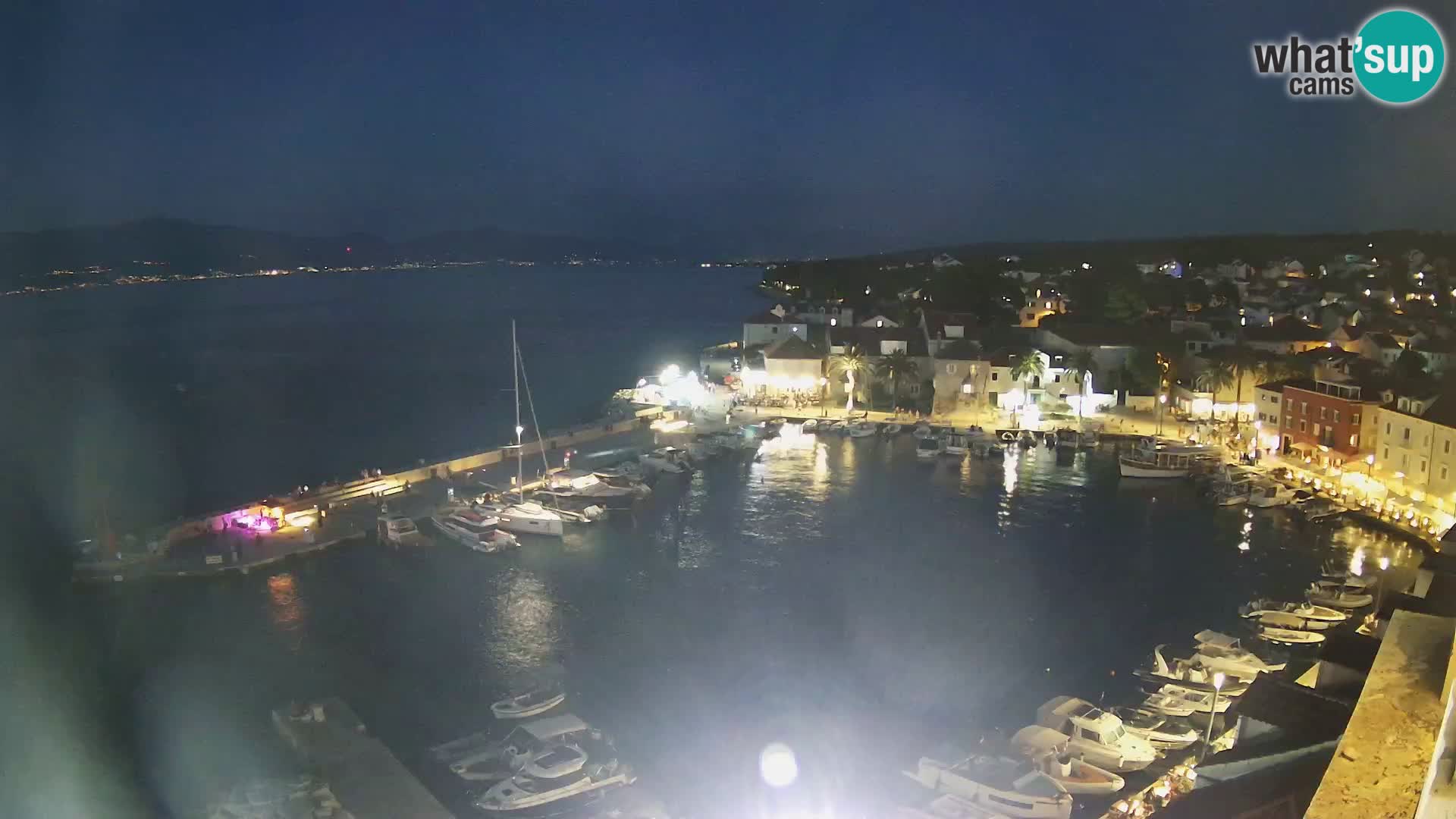 Webcam Sutivan Panorama – Vista en vivo desde la isla de Brač