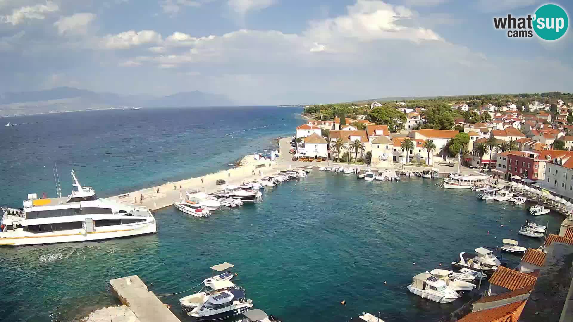Webcam Sutivan Panorama – Vue en direct depuis l’île de Brač