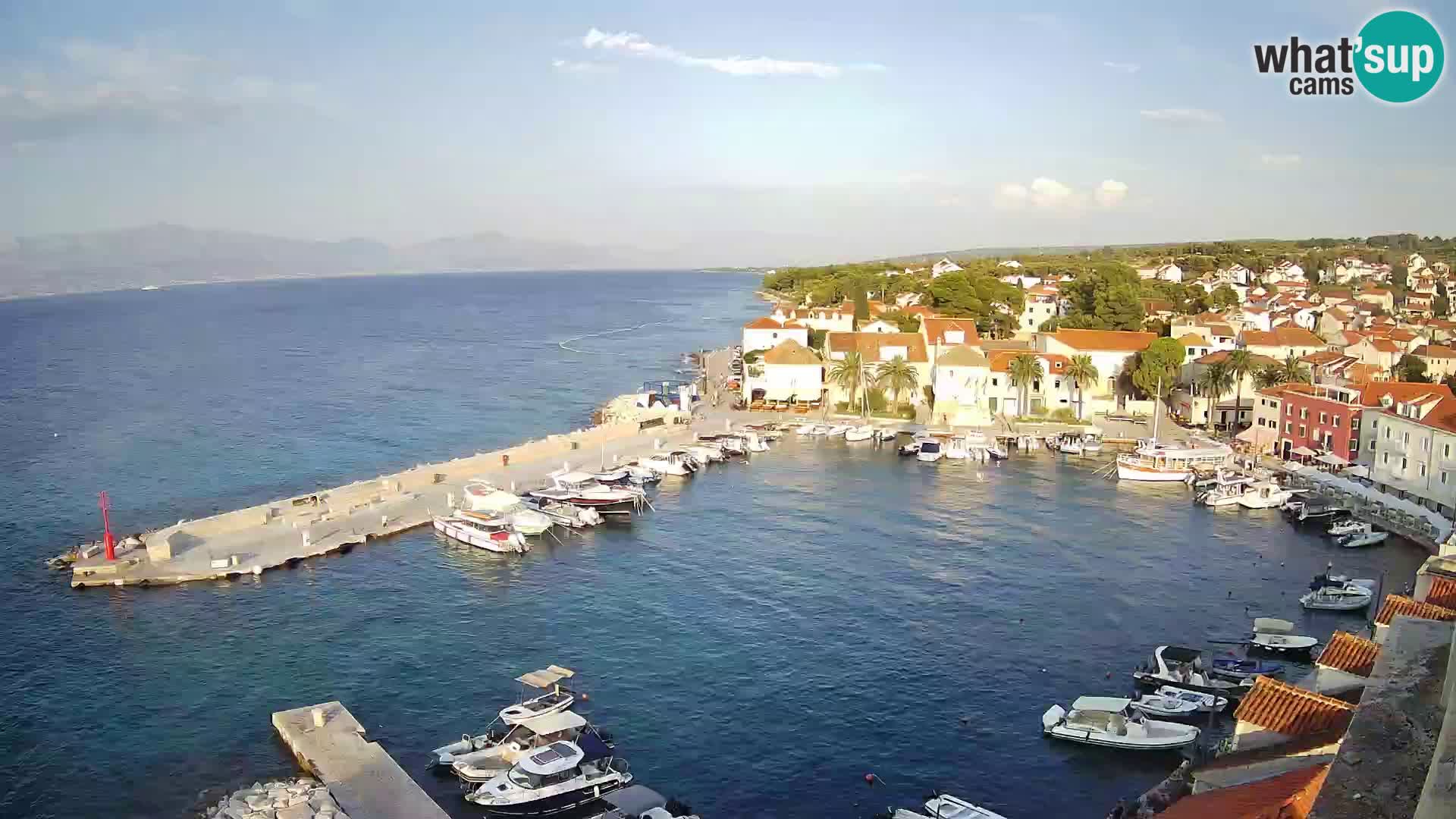 Webcam Sutivan Panorama – Vista en vivo desde la isla de Brač