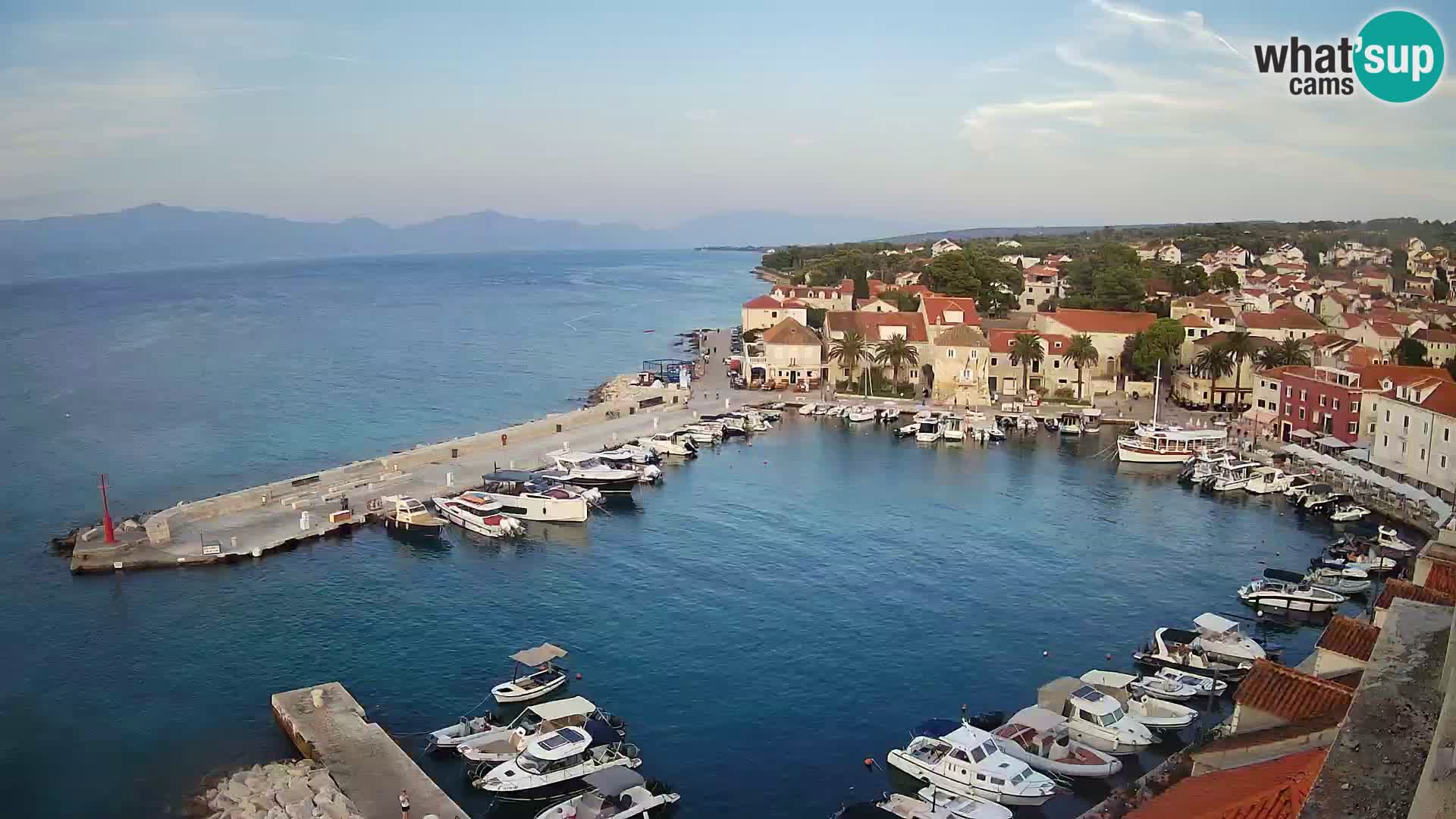 Webcam Sutivan Panorama – Liveblick von der Insel Brač