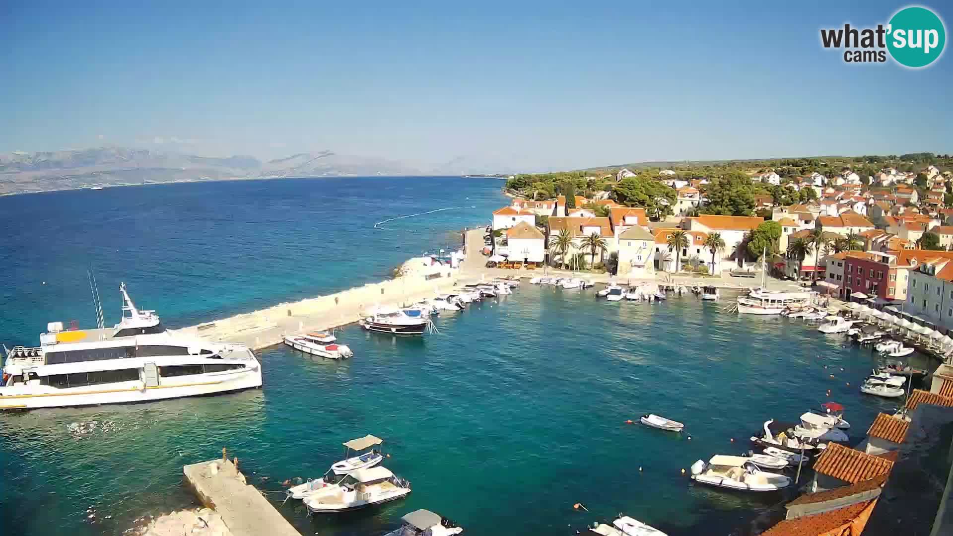 Webcam Sutivan Panorama – Liveblick von der Insel Brač