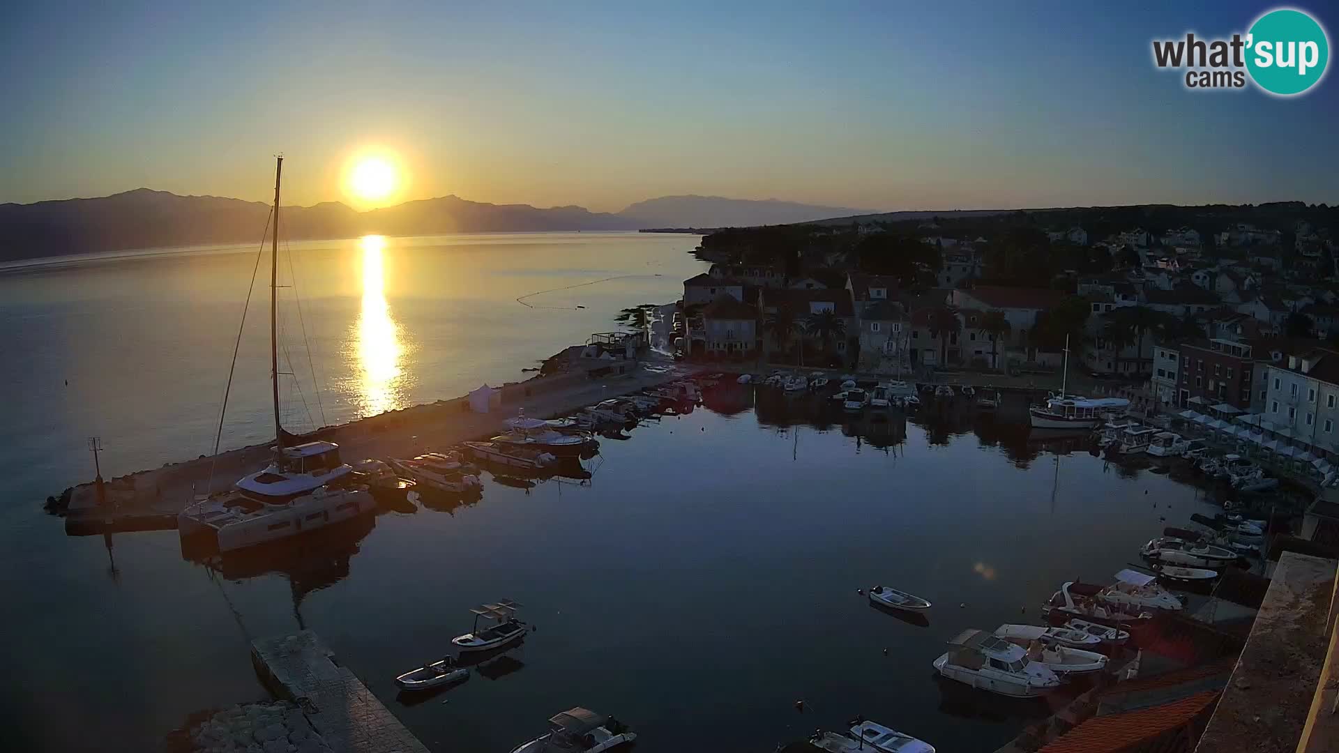 Webcam Sutivan Panorama – Vue en direct depuis l’île de Brač