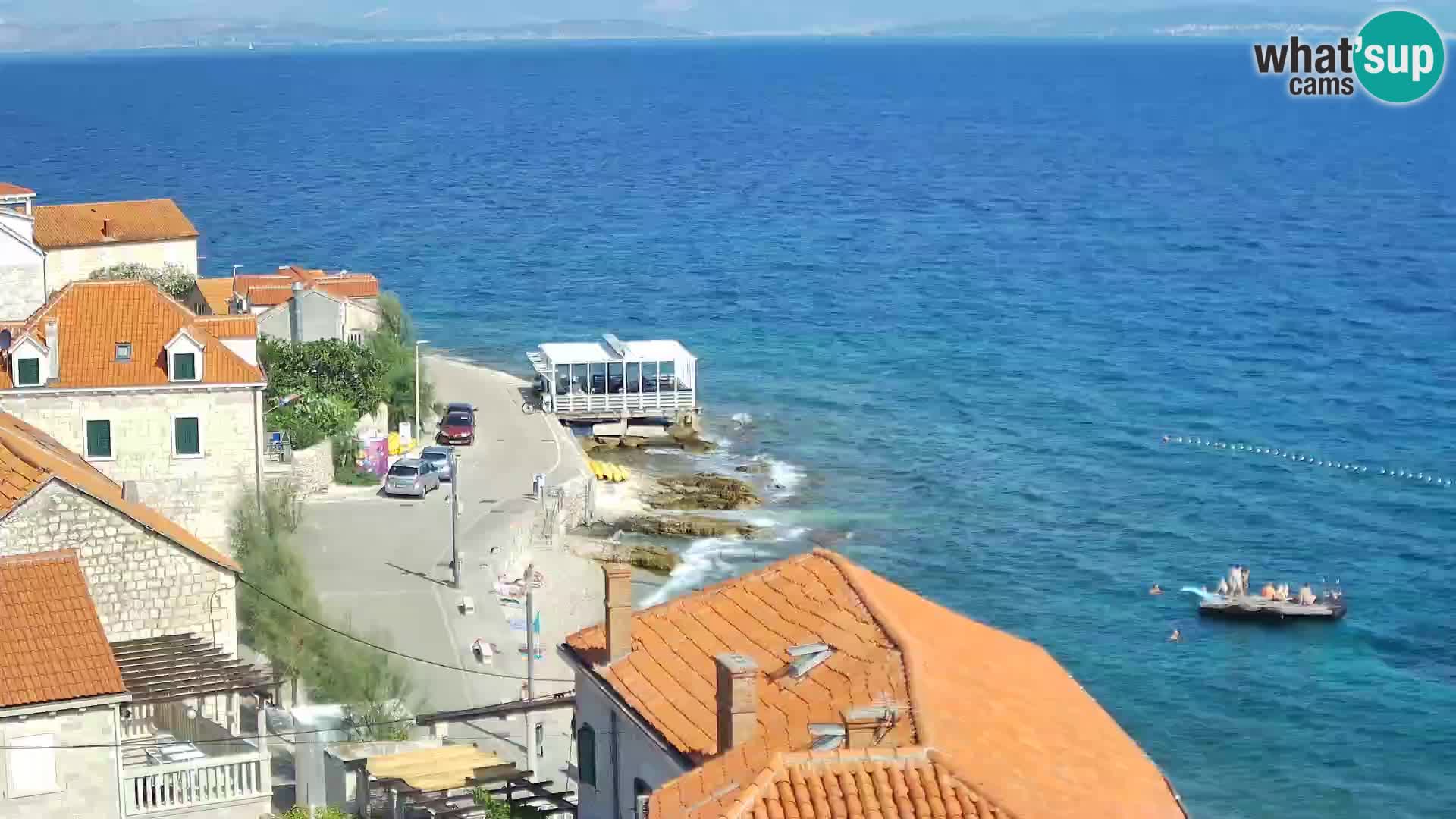 Web kamera Sutivan panorama – Pogled uživo s otoka Brača