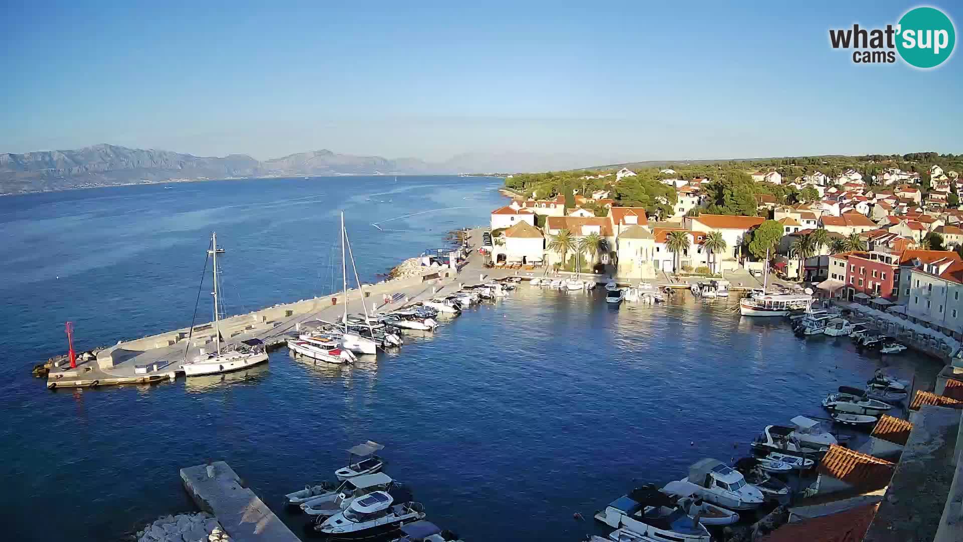 Webcam Sutivan Panorama – Liveblick von der Insel Brač