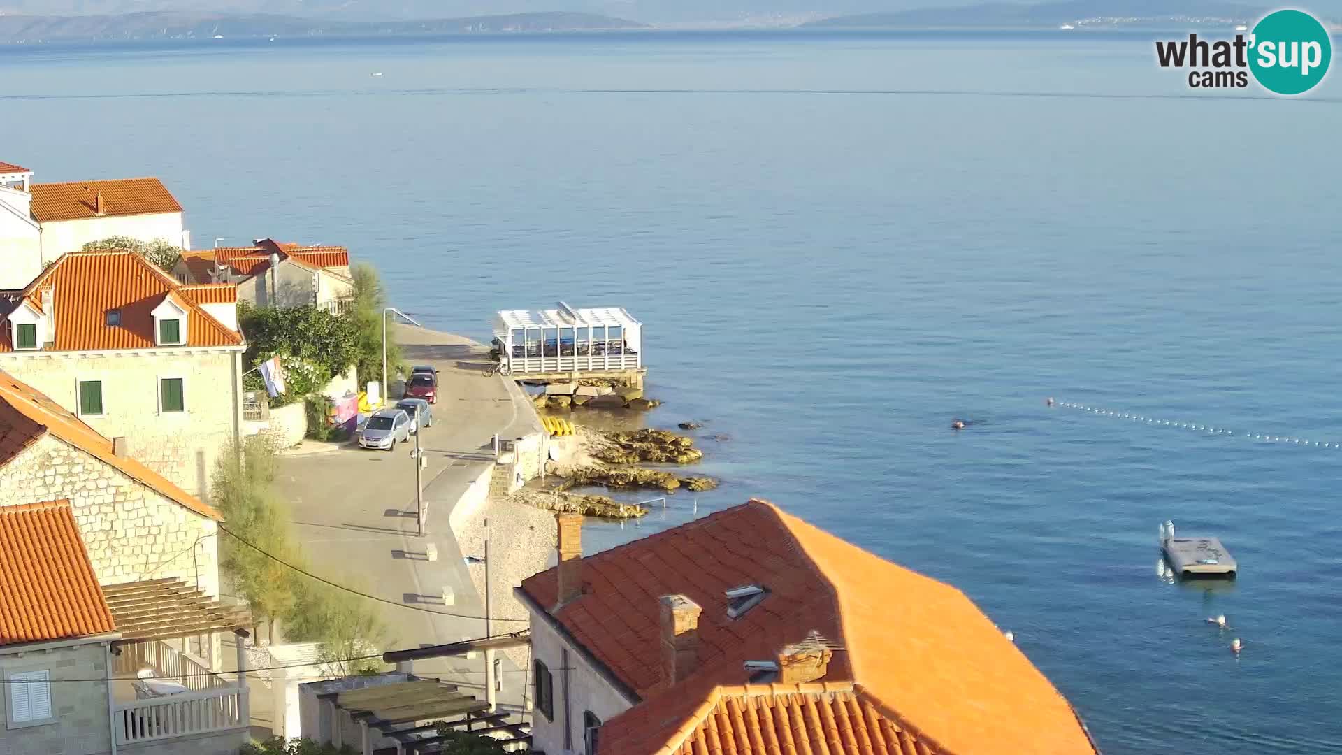 Webcam Sutivan Panorama – Vista en vivo desde la isla de Brač