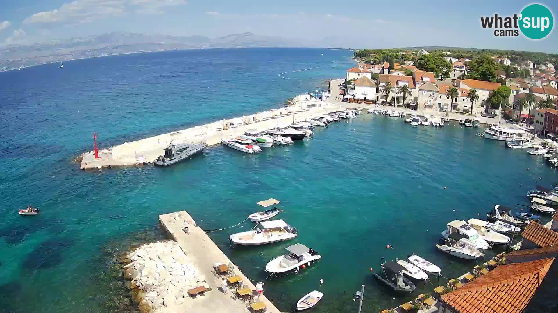 Webcam Sutivan Panorama – Liveblick von der Insel Brač