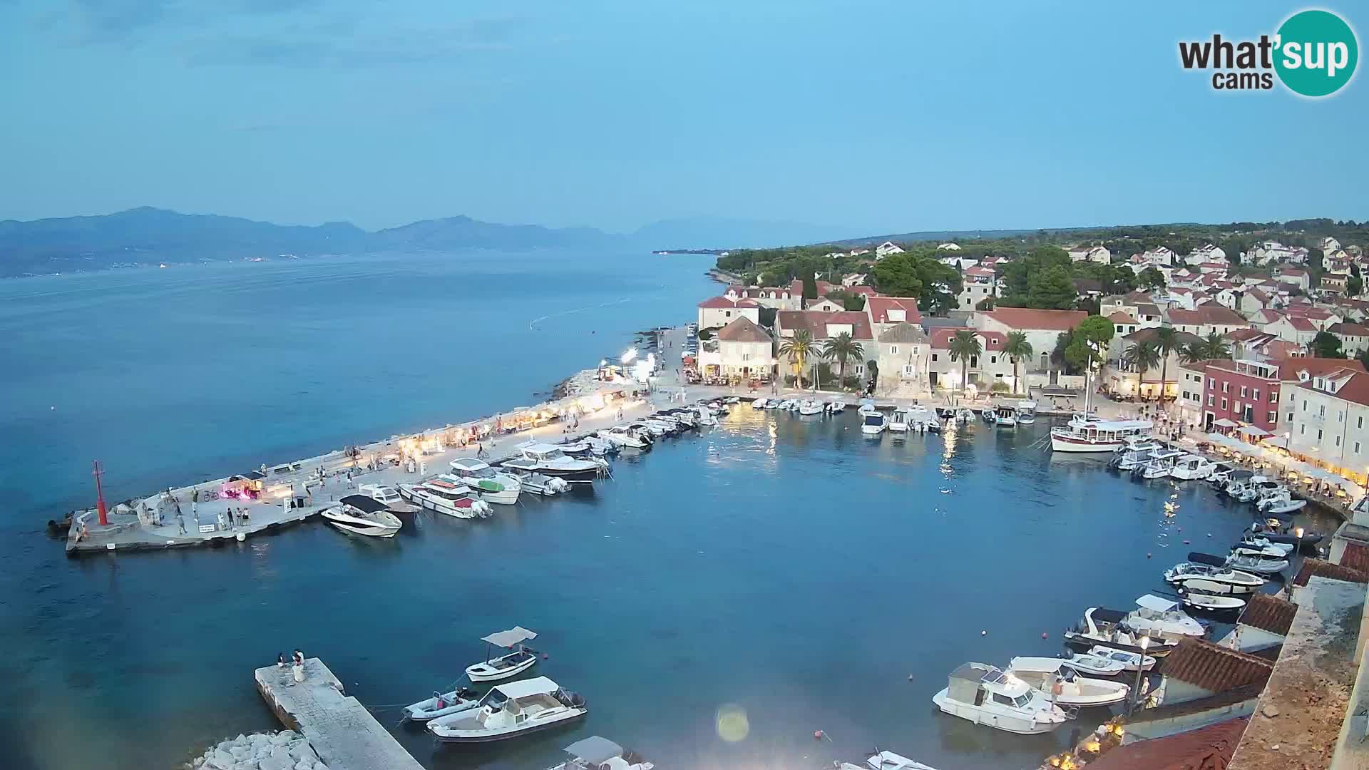 Webcam Sutivan Panorama – Liveblick von der Insel Brač
