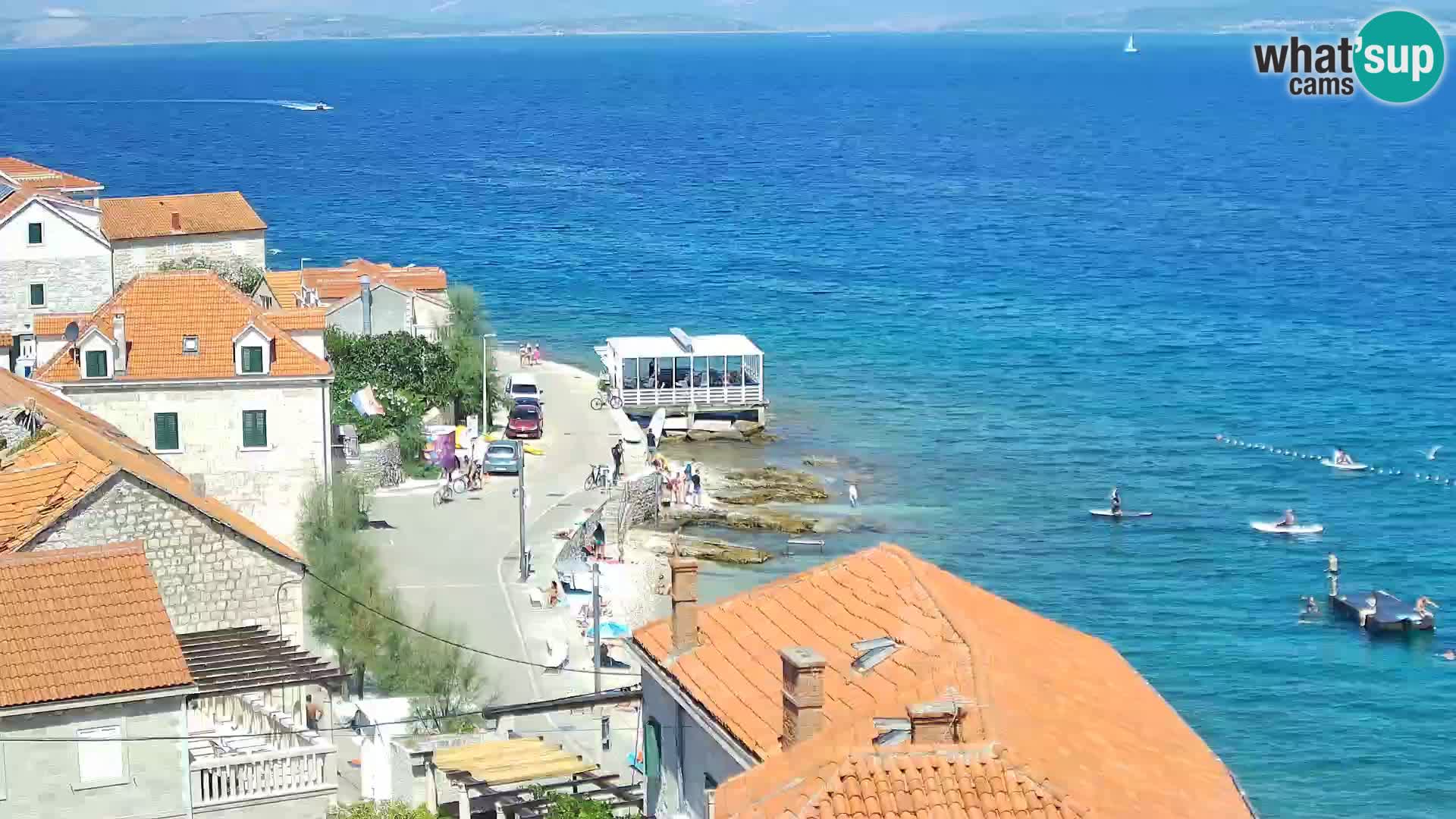 Webcam Sutivan Panorama – Vista en vivo desde la isla de Brač