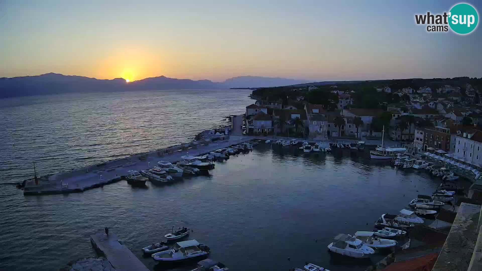 Webcam Sutivan Panorama – Vista en vivo desde la isla de Brač