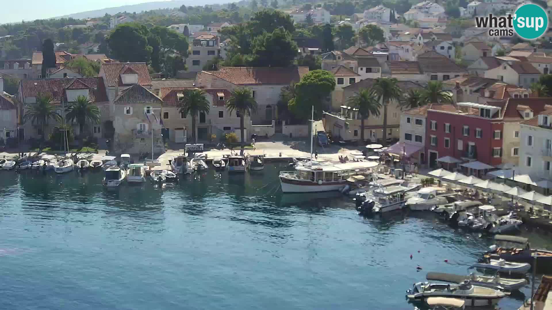 Webcam Sutivan Panorama – Vista en vivo desde la isla de Brač
