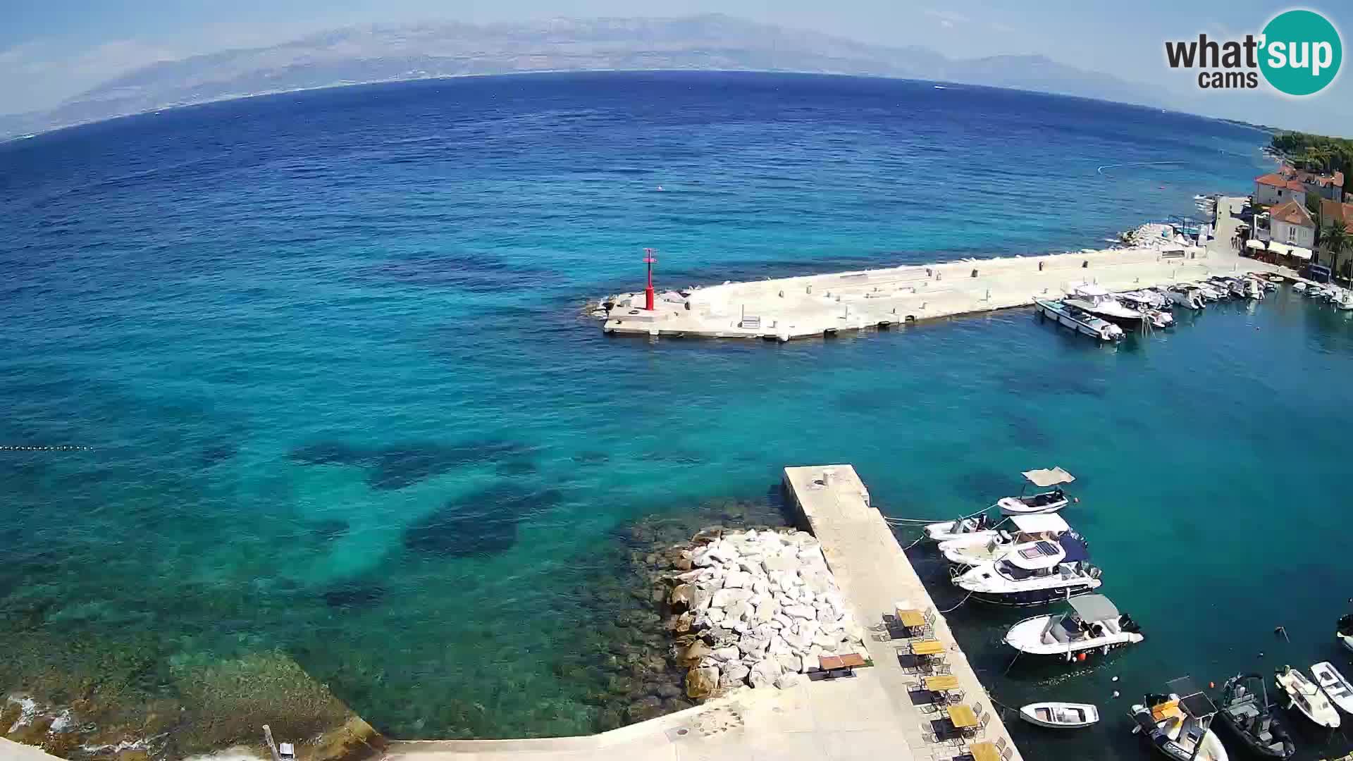 Webcam Sutivan Panorama – Liveblick von der Insel Brač