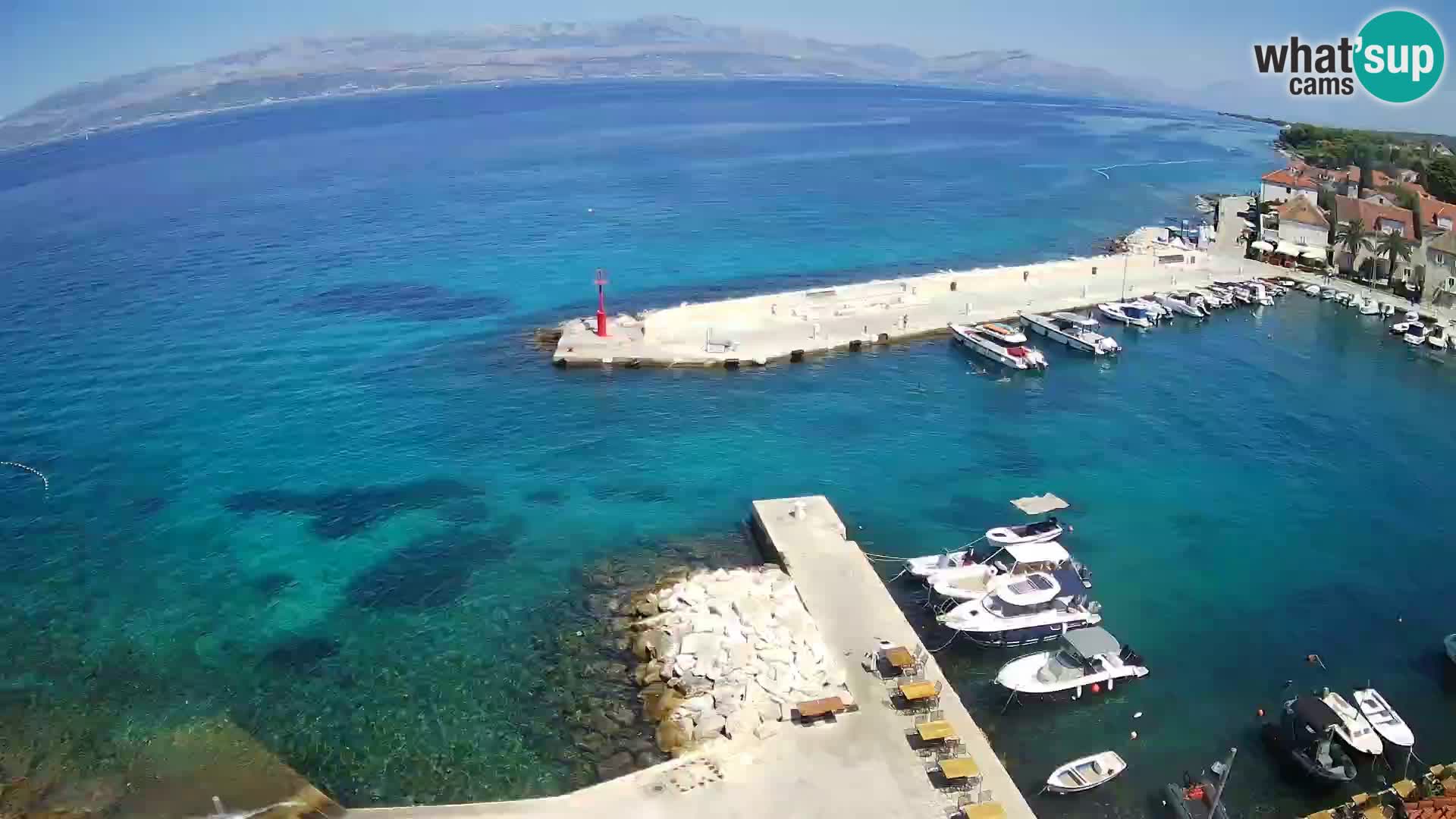 Webcam Sutivan Panorama – Live View from Brač Island