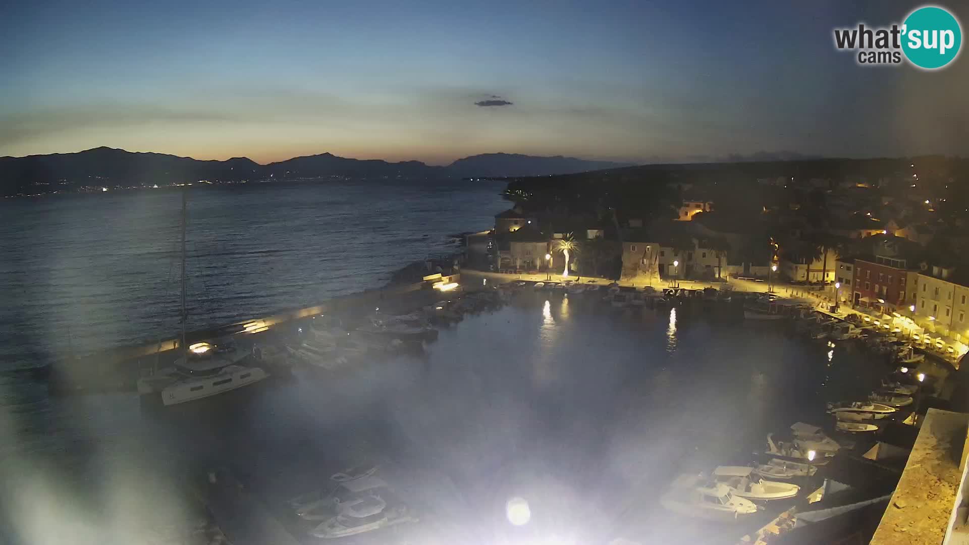 Webcam Sutivan panorama – Vista live dall’isola di Brač