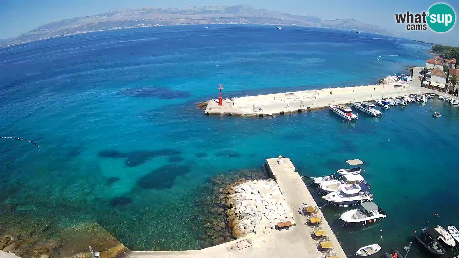 Webcam Sutivan Panorama – Live View from Brač Island