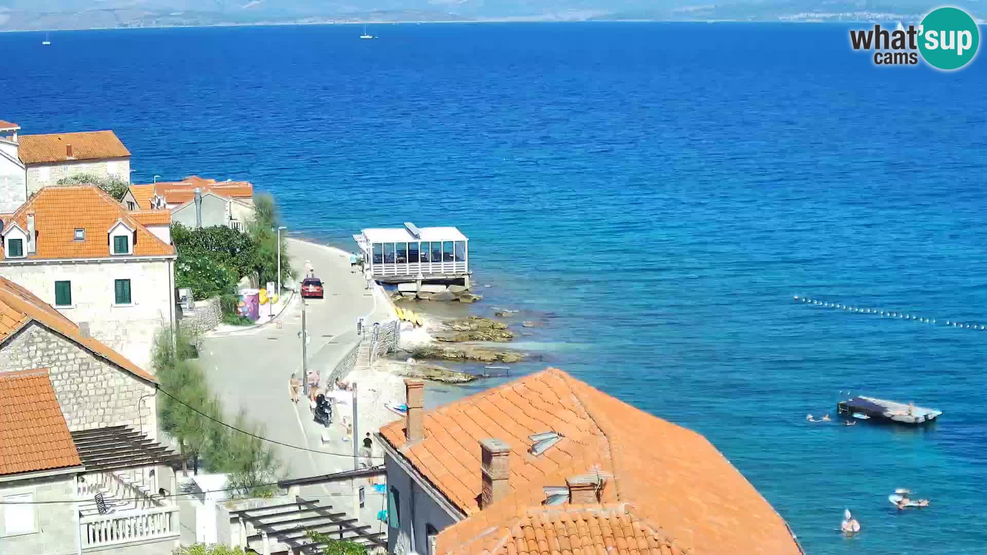 Webcam Sutivan Panorama – Vista en vivo desde la isla de Brač