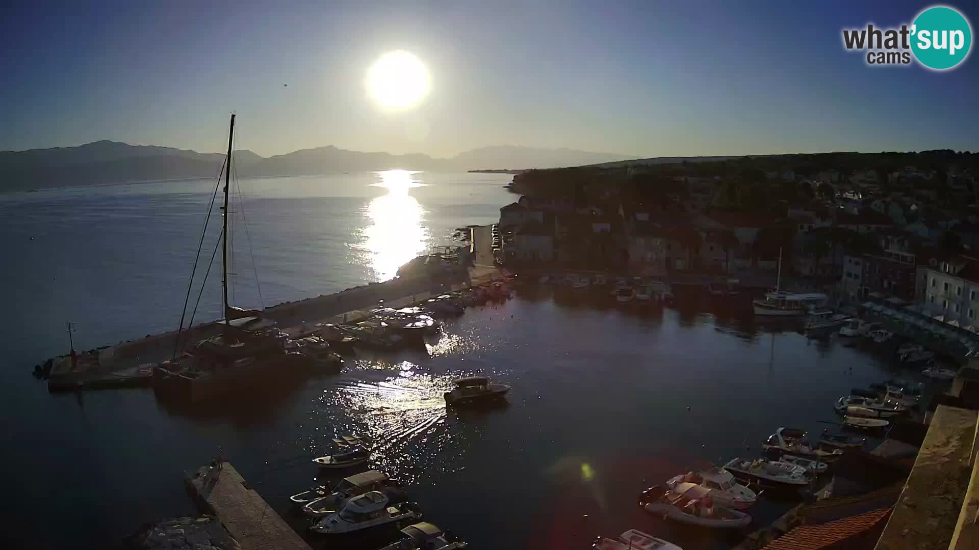 Webcam Sutivan panorama – Vista live dall’isola di Brač