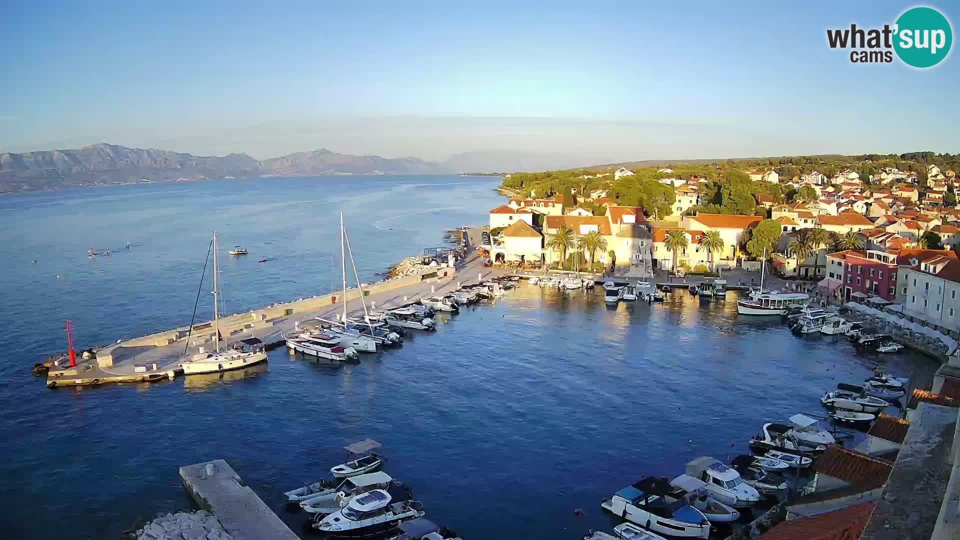 Webcam Sutivan Panorama – Liveblick von der Insel Brač