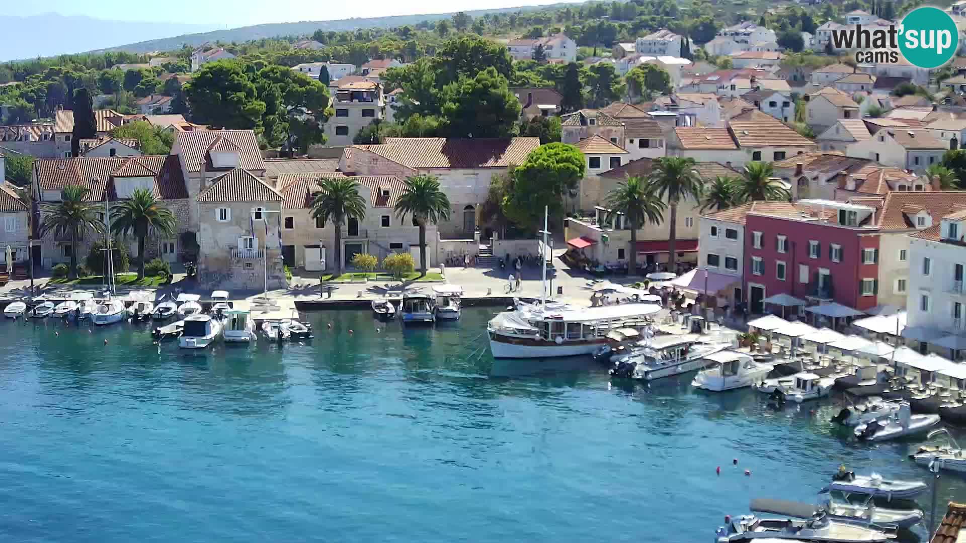 Webcam Sutivan Panorama – Vista en vivo desde la isla de Brač