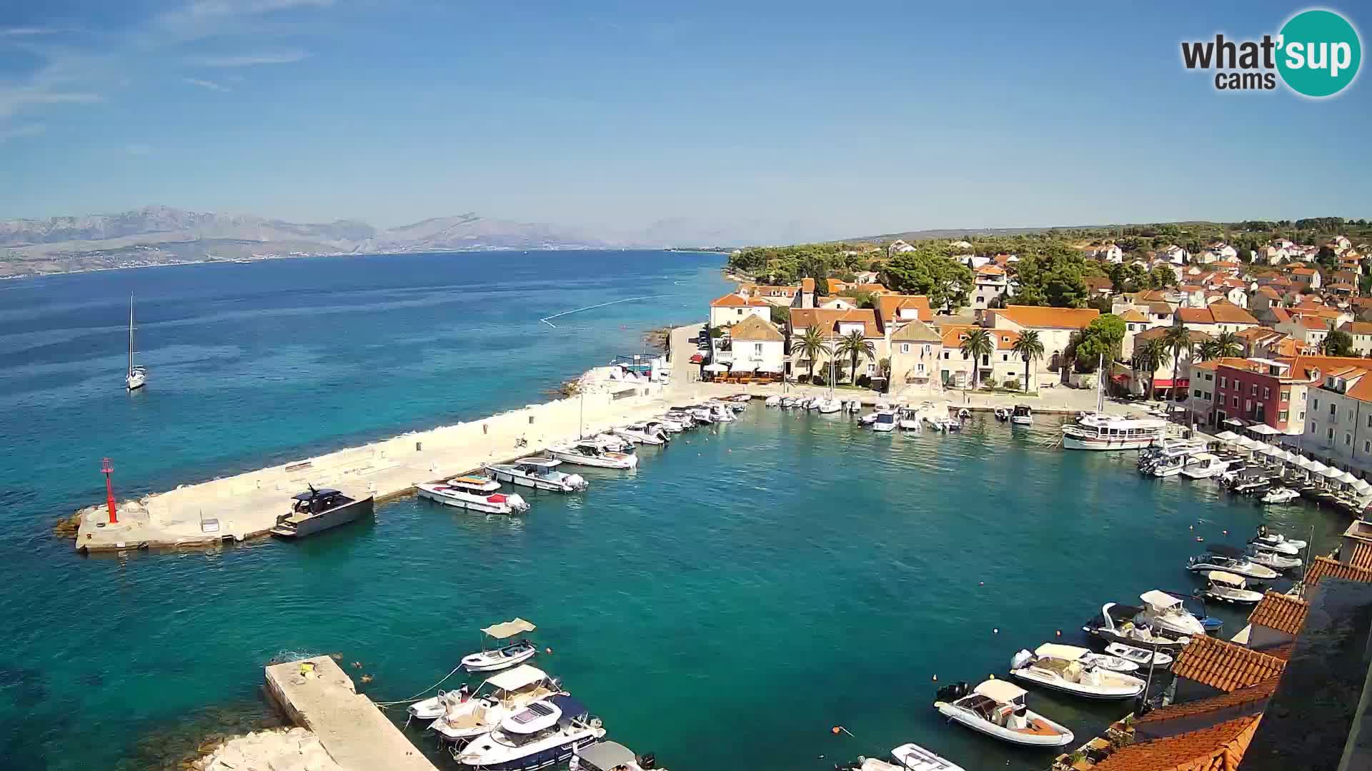 Webcam Sutivan Panorama – Live View from Brač Island