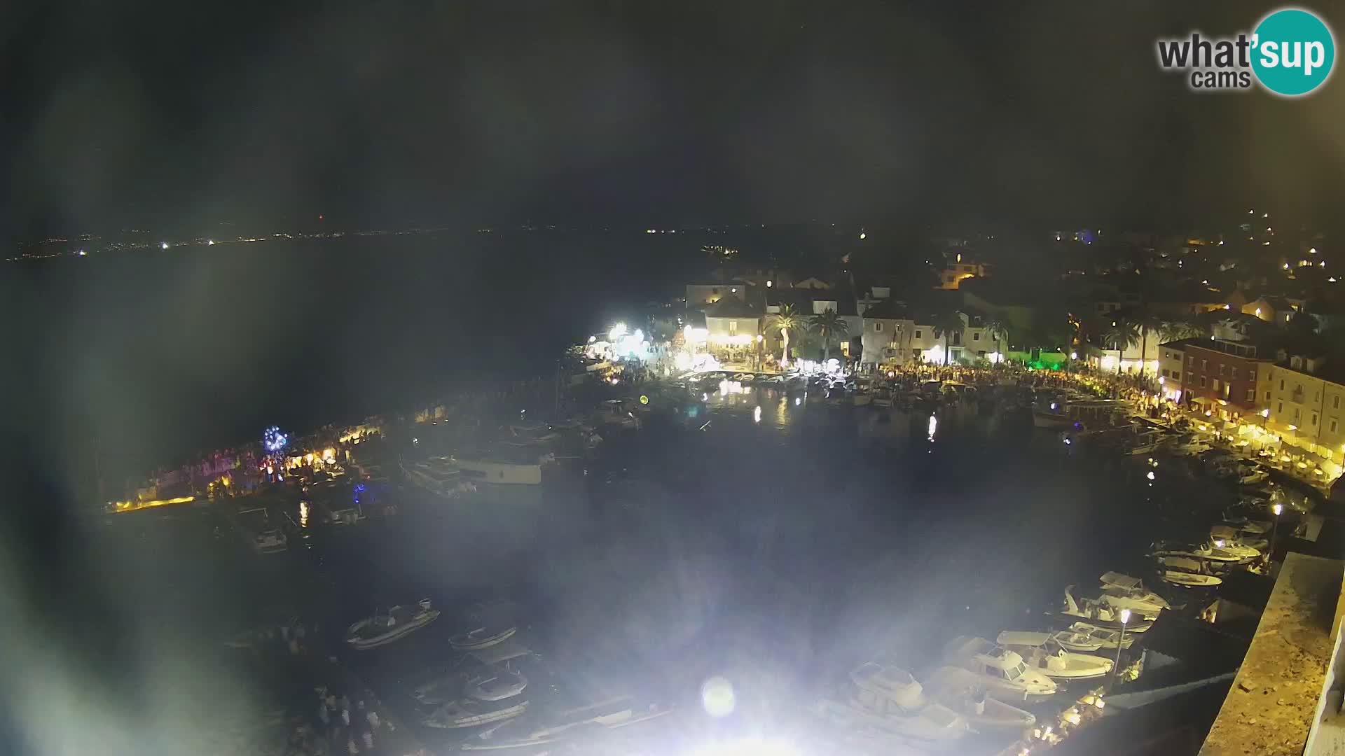 Webcam Sutivan Panorama – Vista en vivo desde la isla de Brač