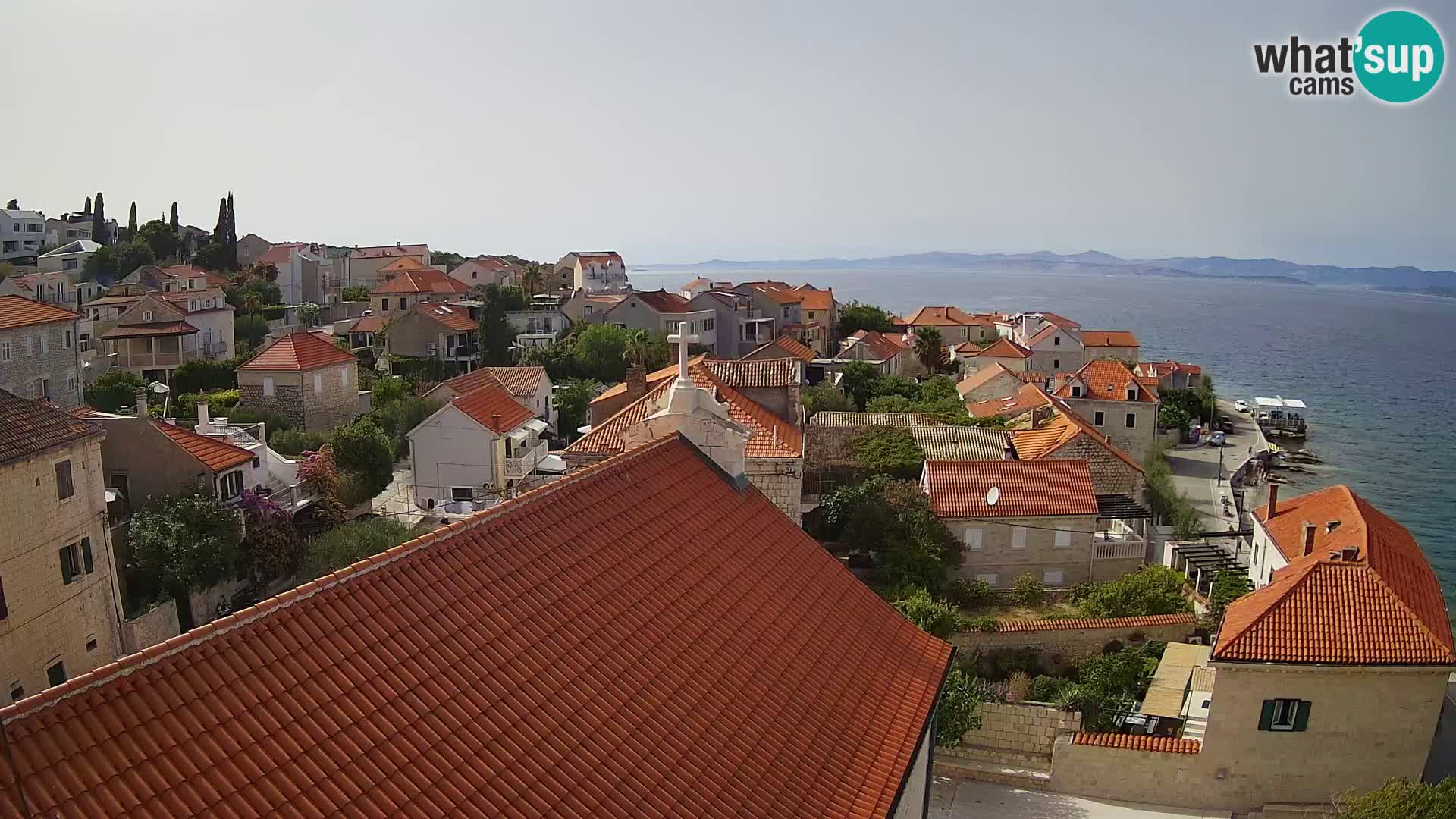 Webcam Sutivan Panorama – Vista en vivo desde la isla de Brač