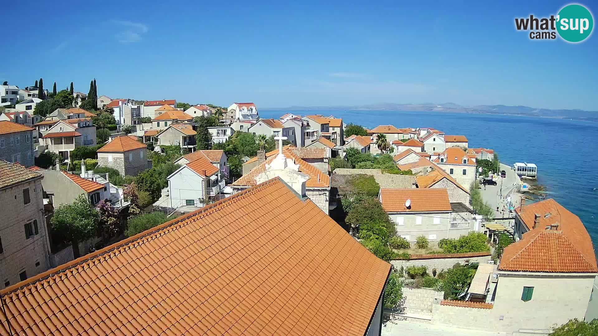 Webcam Sutivan panorama – Vista live dall’isola di Brač